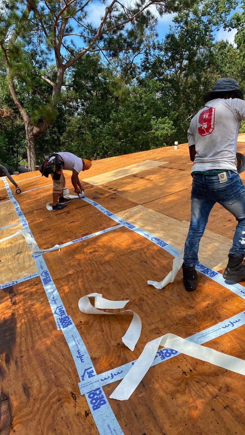 Residential Roofing Repair using Roof Replacement by American Roofing & Construction LLC