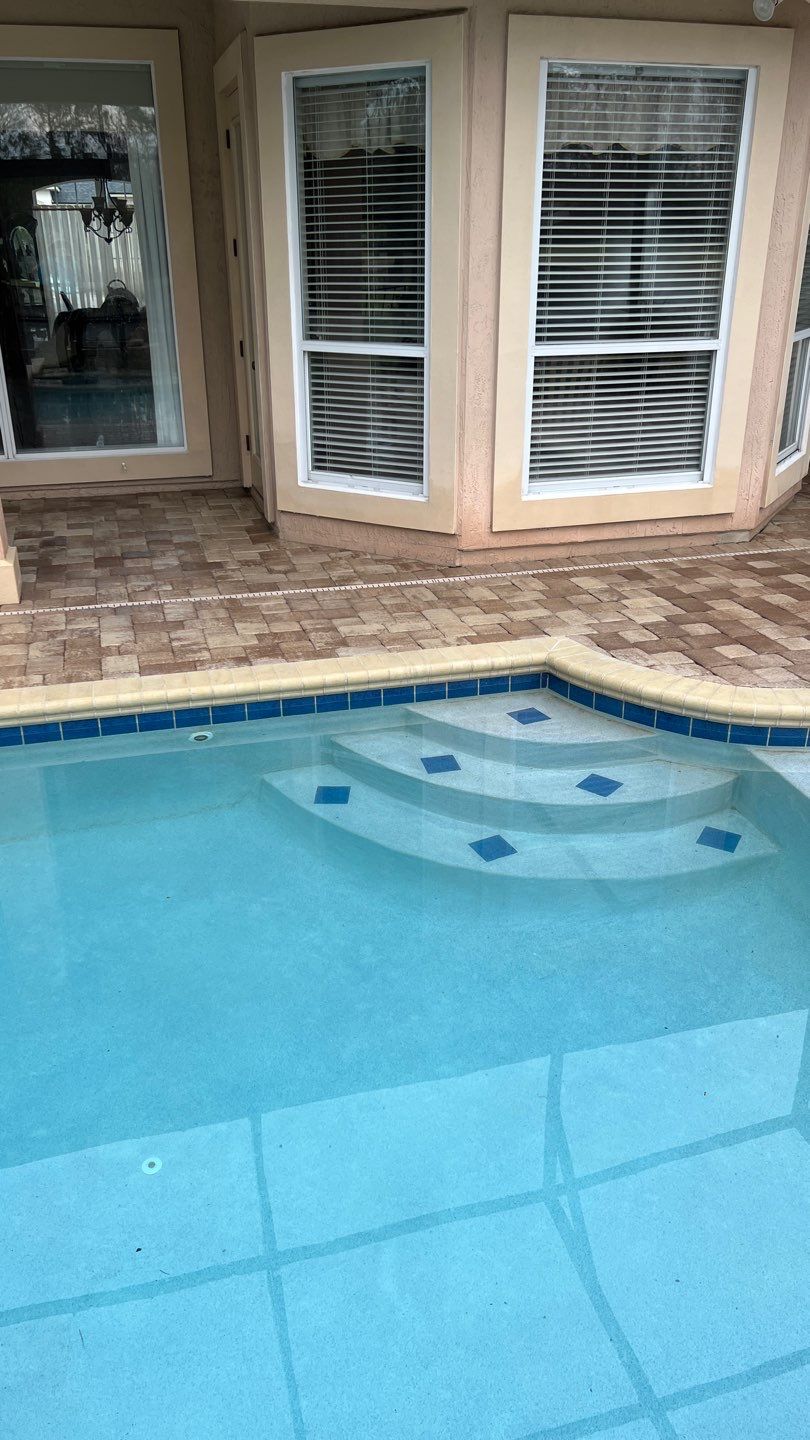 Pool Deck using Concrete Sealant by DuraSeal