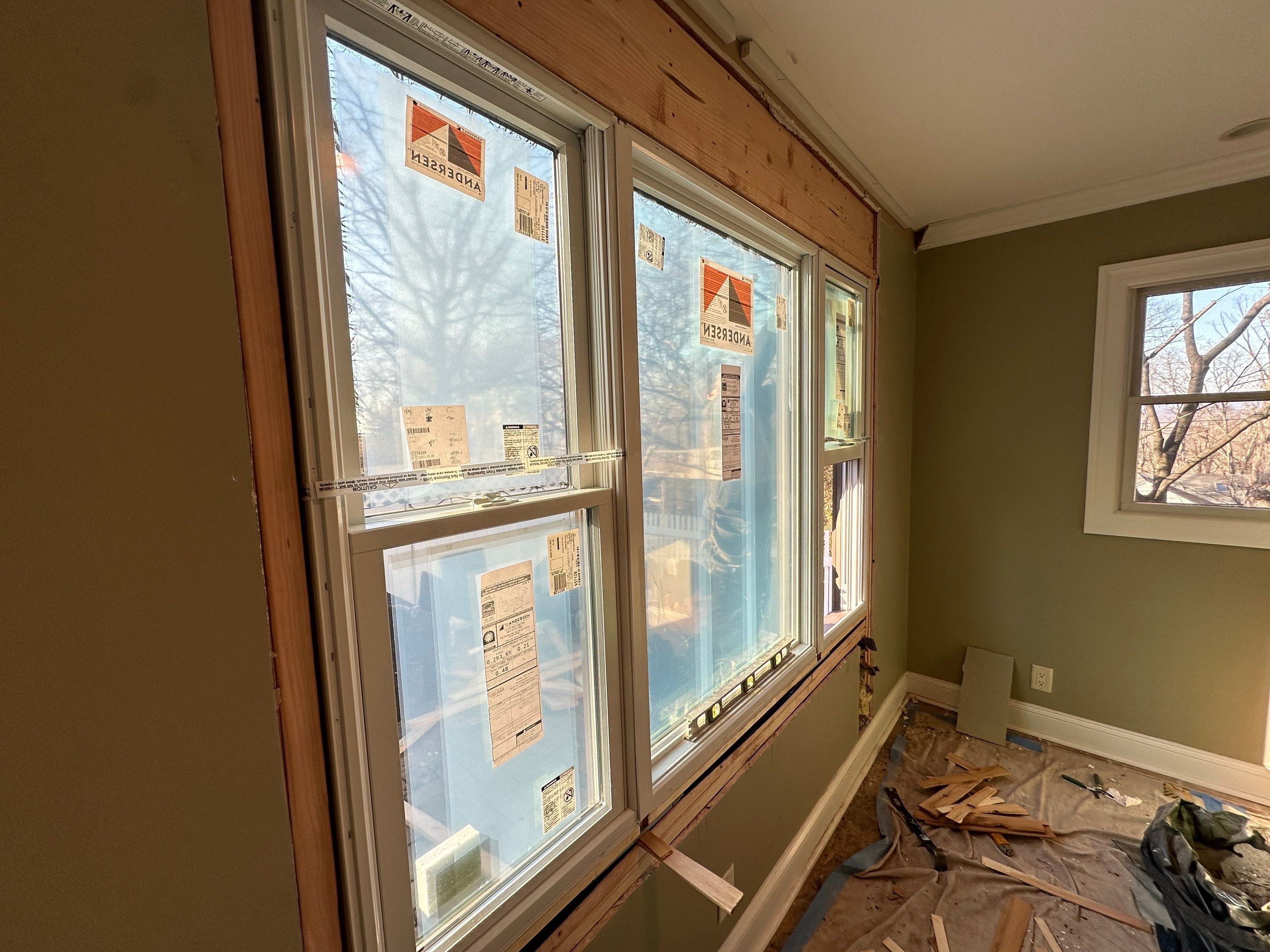 Window Installation /Backsplash Installation by Home Concepts Construction