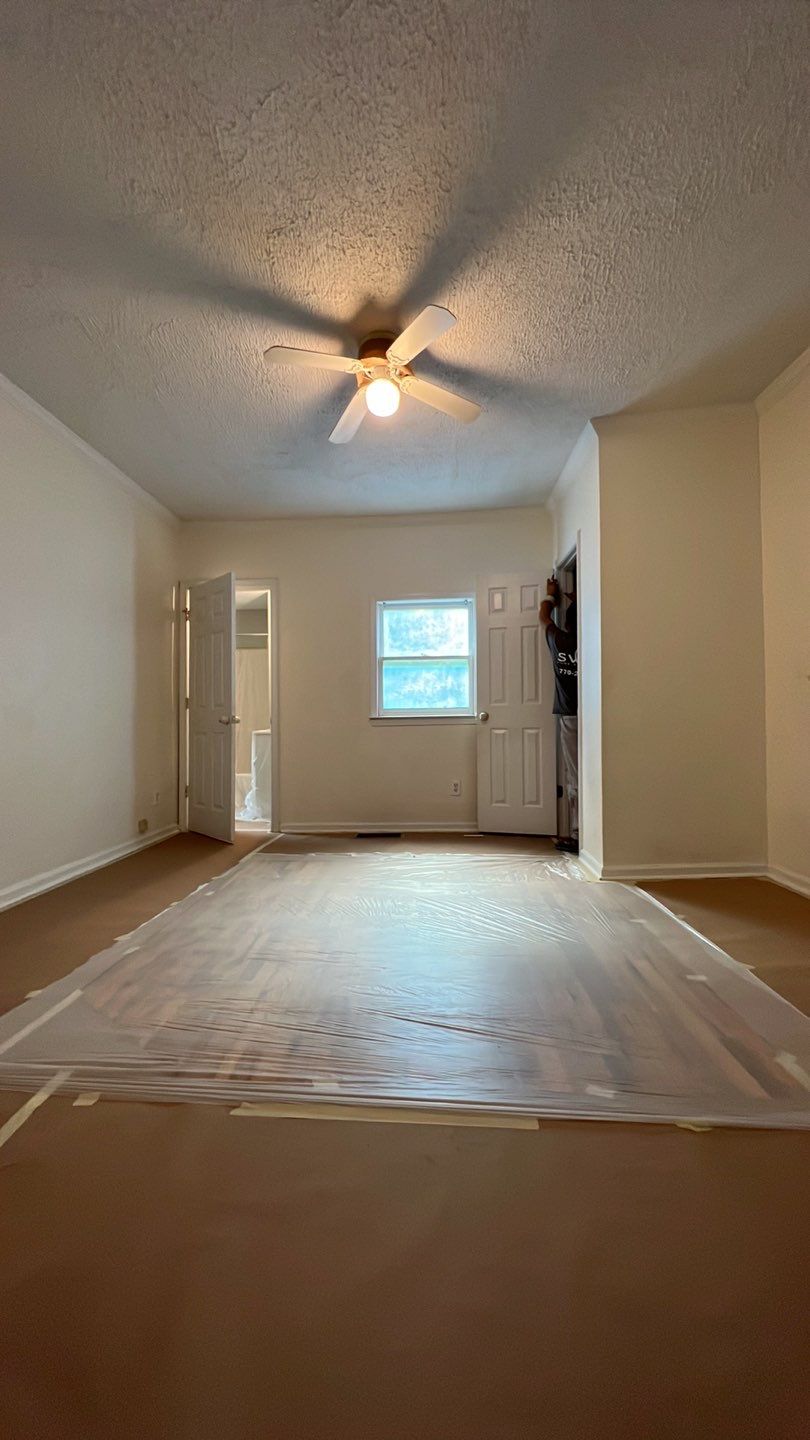 Atlanta Interior Renovation Featuring Hardwood Floors and New Paint by Swift Home Renovations