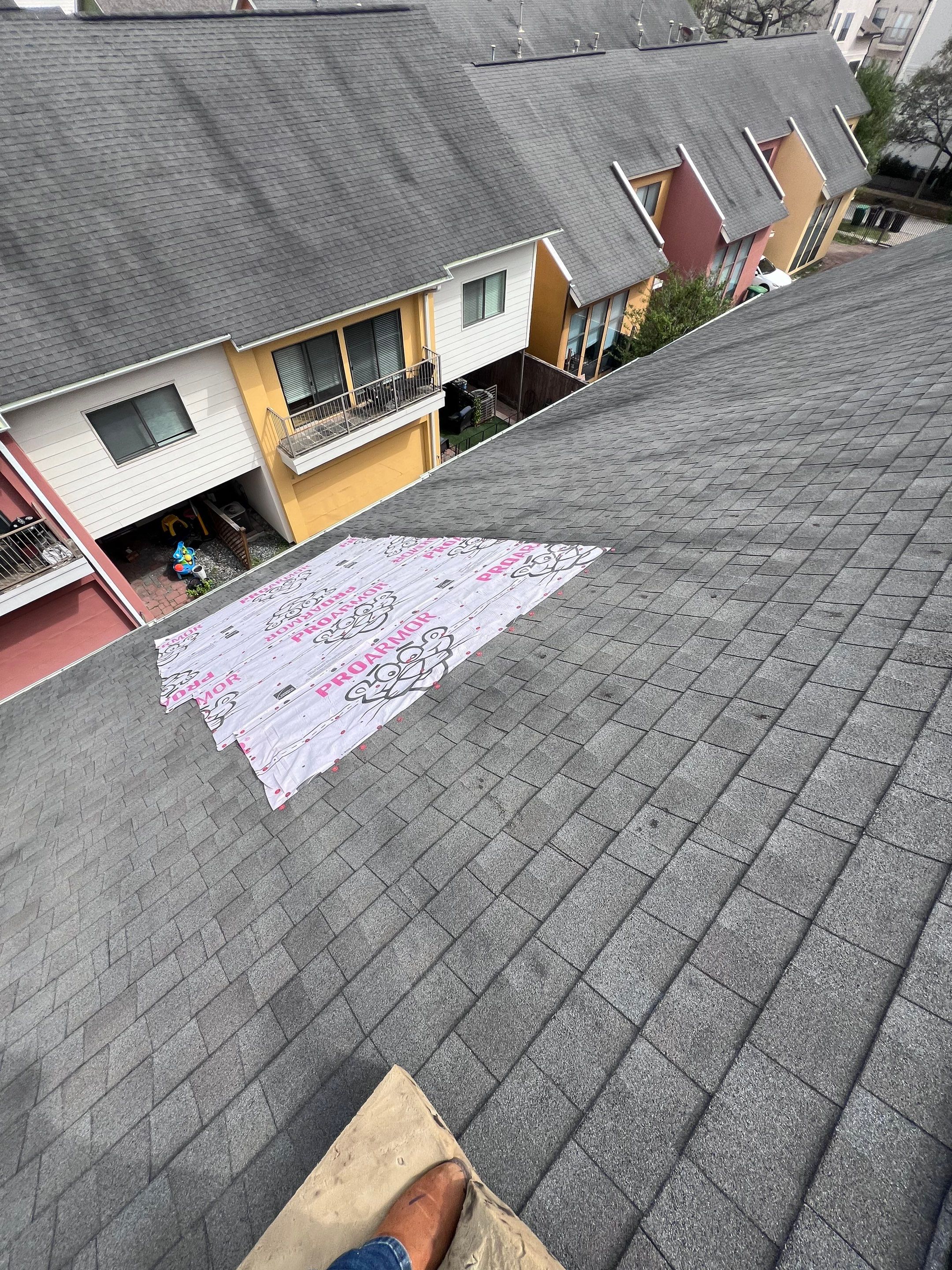 Residential Roofing Repair using Owen's Corning Duration (Lifetime) Shingles by Roof Repair Company