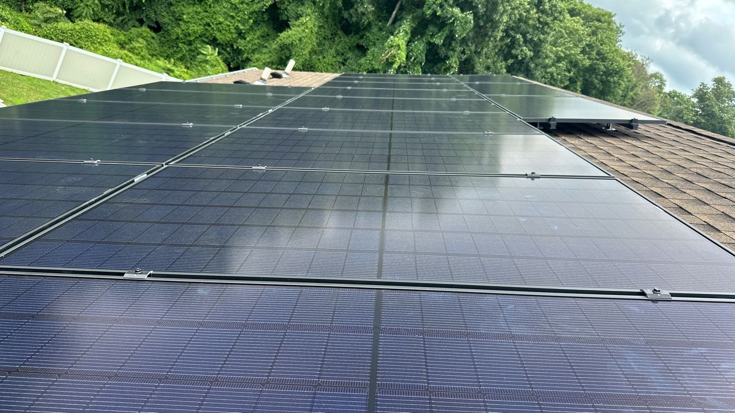 Solar Panel Installation and Reroof by Infinity Solar Systems