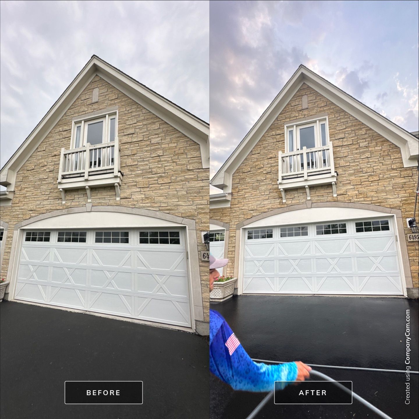 Project in Village of Lakewood by Simmons Power & Soft Washing