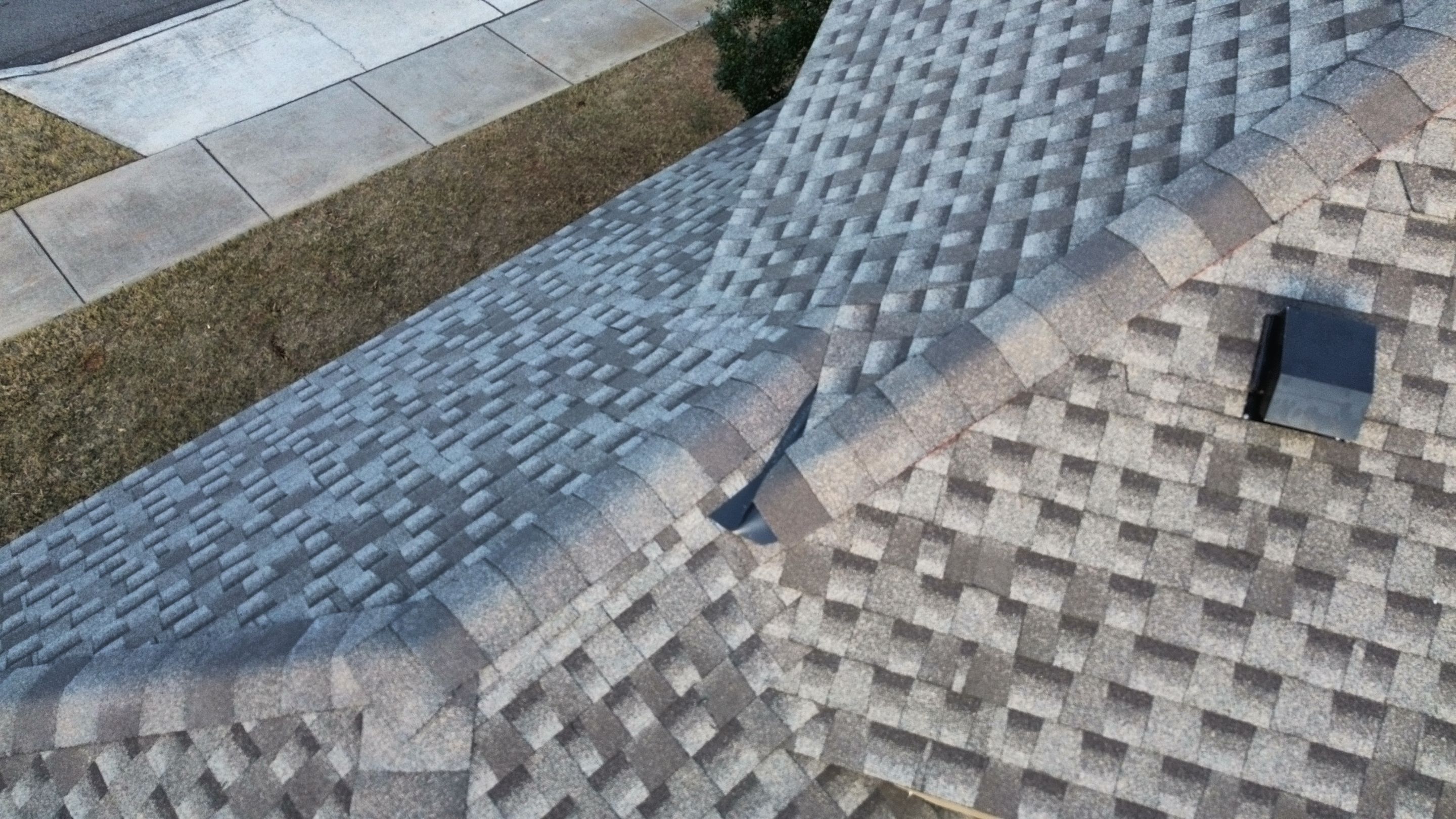Roswell, GA Roof Replacement GAF Timberline HDZ Weathered Wood by Reset Roofing