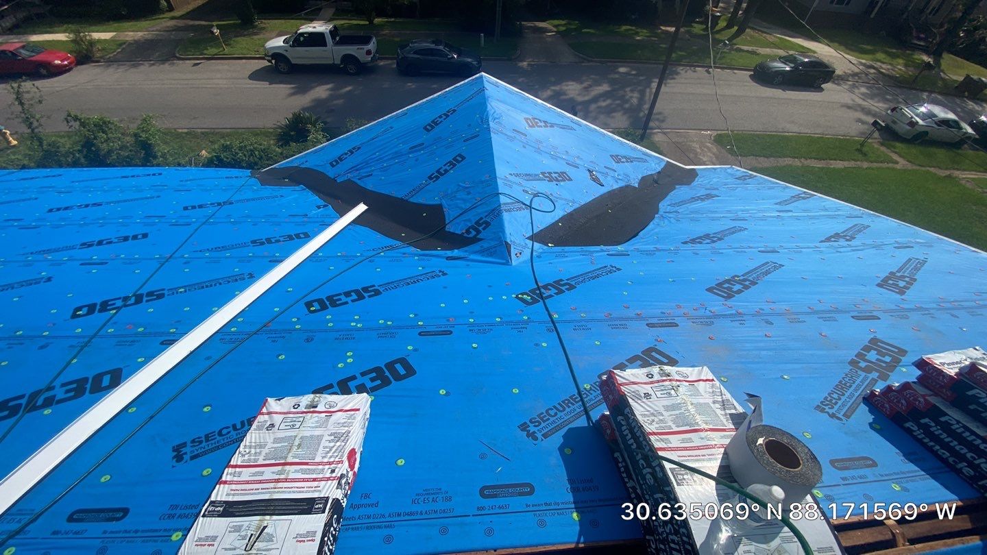 Residential Roofing Installation using Roof Replacement by American Roofing & Construction LLC