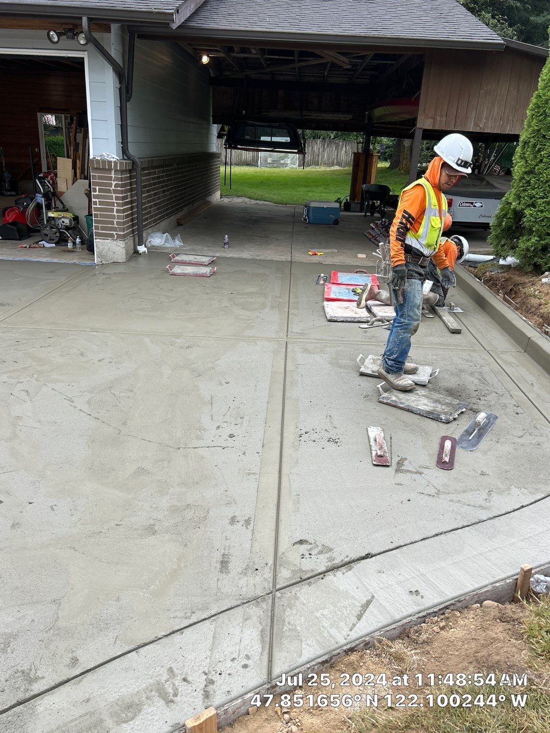 Rodd | Concrete Driveway Extentension by Jireh Asphalt & Concrete Inc 