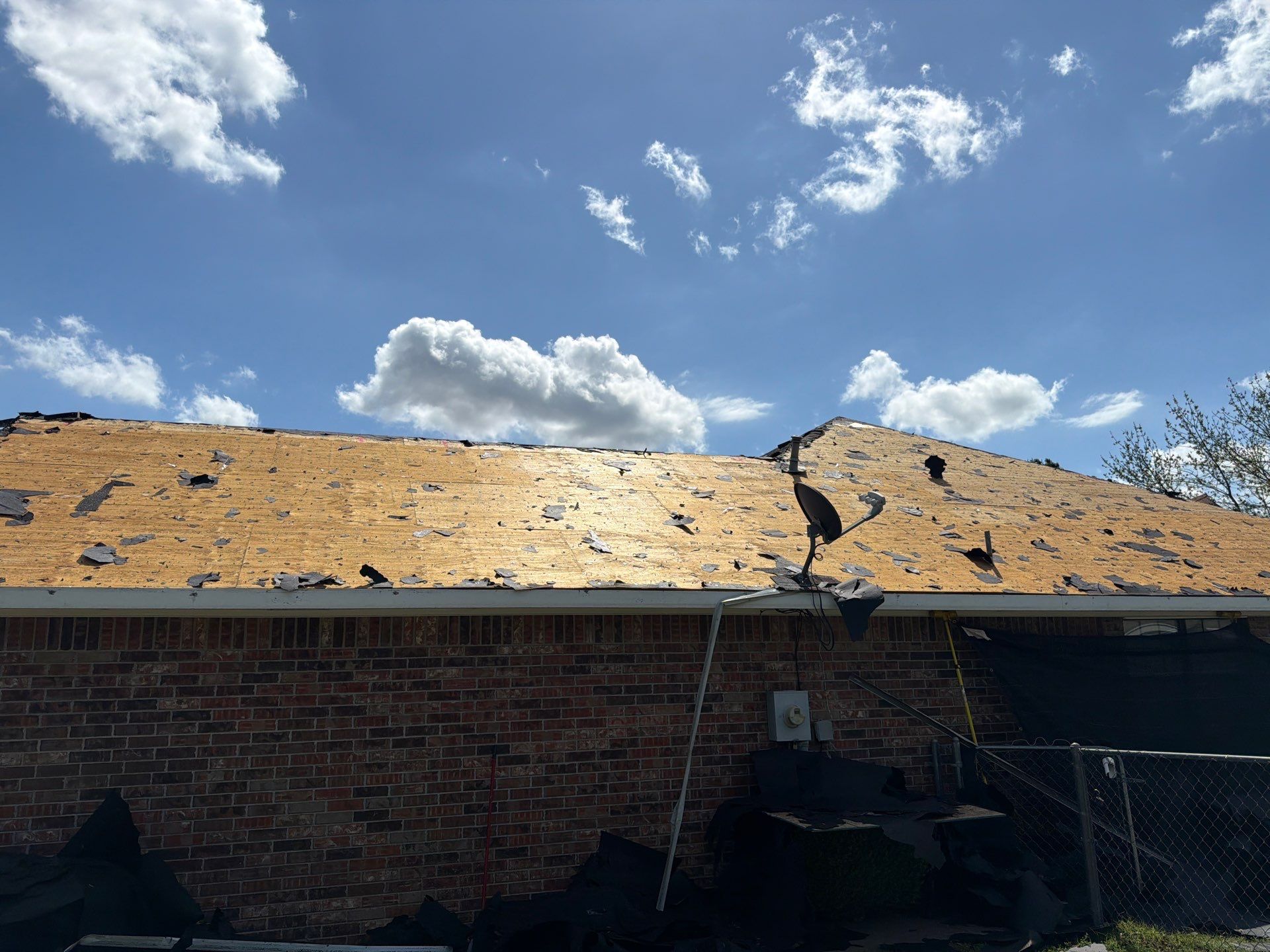 GAF Timberline Asphalt Shingle Roof Replacement in Sulphur, Oklahoma by BANA Roofing and Solar Supply