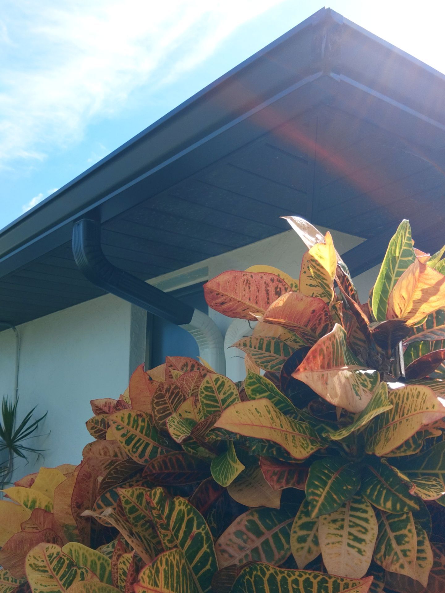 6 Inch Seamless Gutters using Musket Brown Seamless Gutters in Cape Coral FL by Gutter Professors