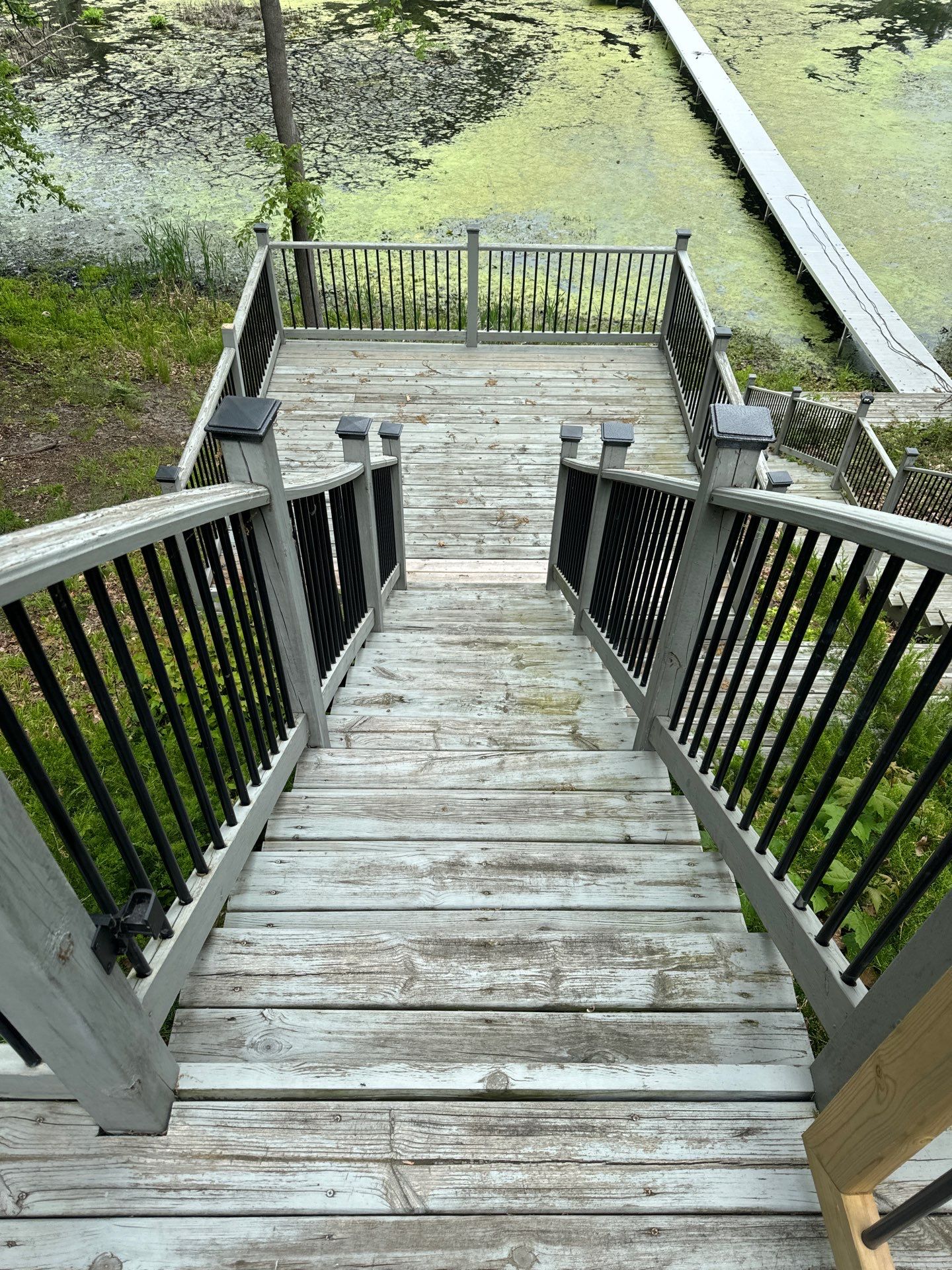 Exterior Deck using solid stain by Gordon Painting