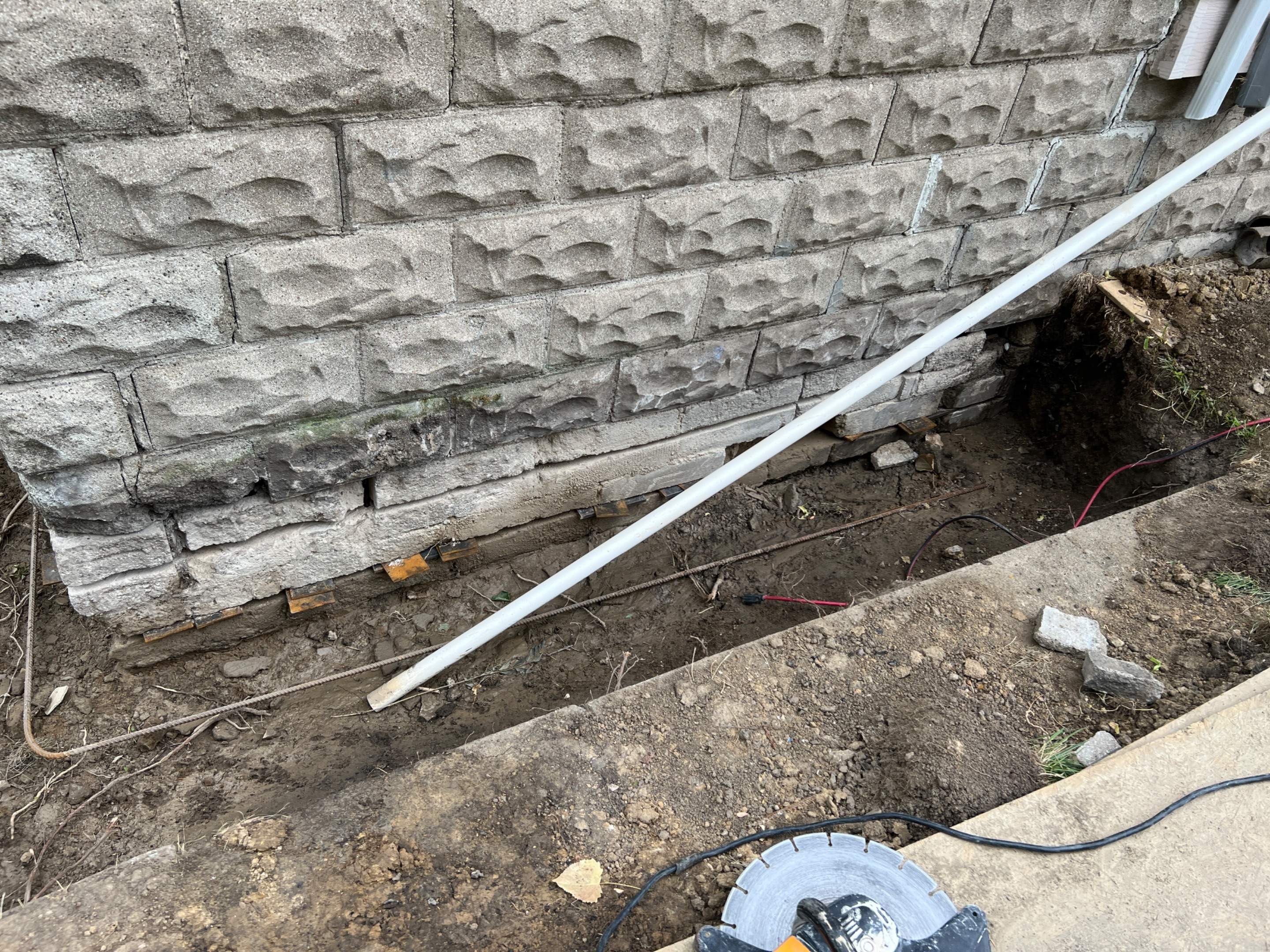 Helical Piers using Helical Deep Foundation Footings by Toledo Basement Repair