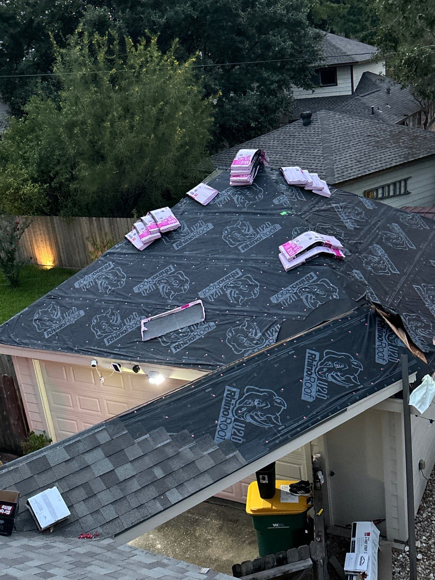 Residential Roofing Installation using Owen's Corning Duration (Lifetime) Shingles by Roof Repair Company