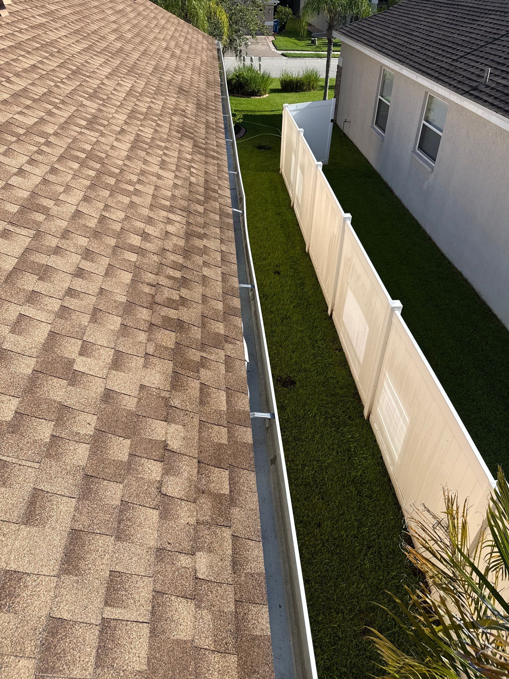 Gutter Cleaning Project – Oakley Place Community, Ellenton, FL by Sunshine AquaWash