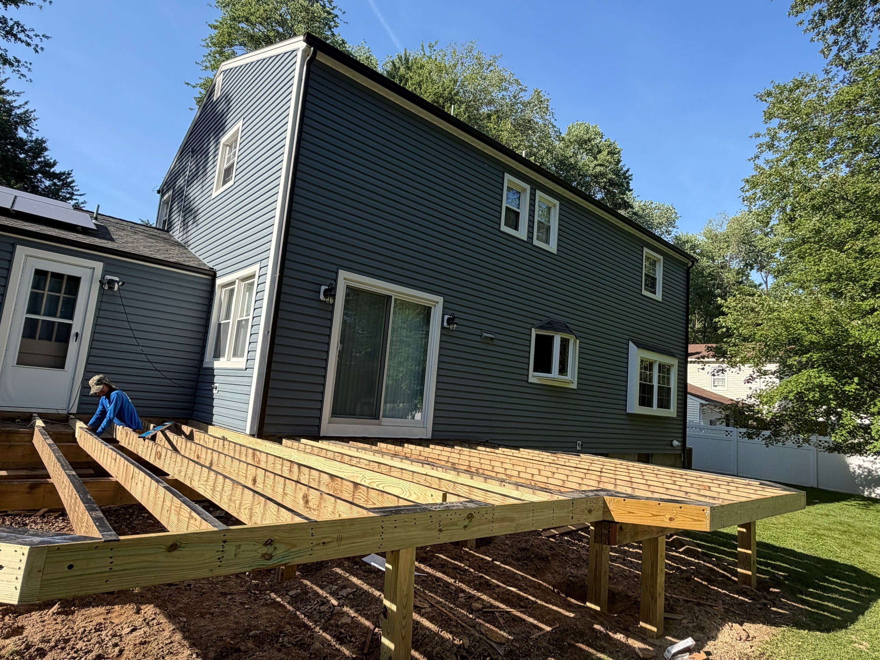 New deck in Morris Plains, New Jersey by deck guardian