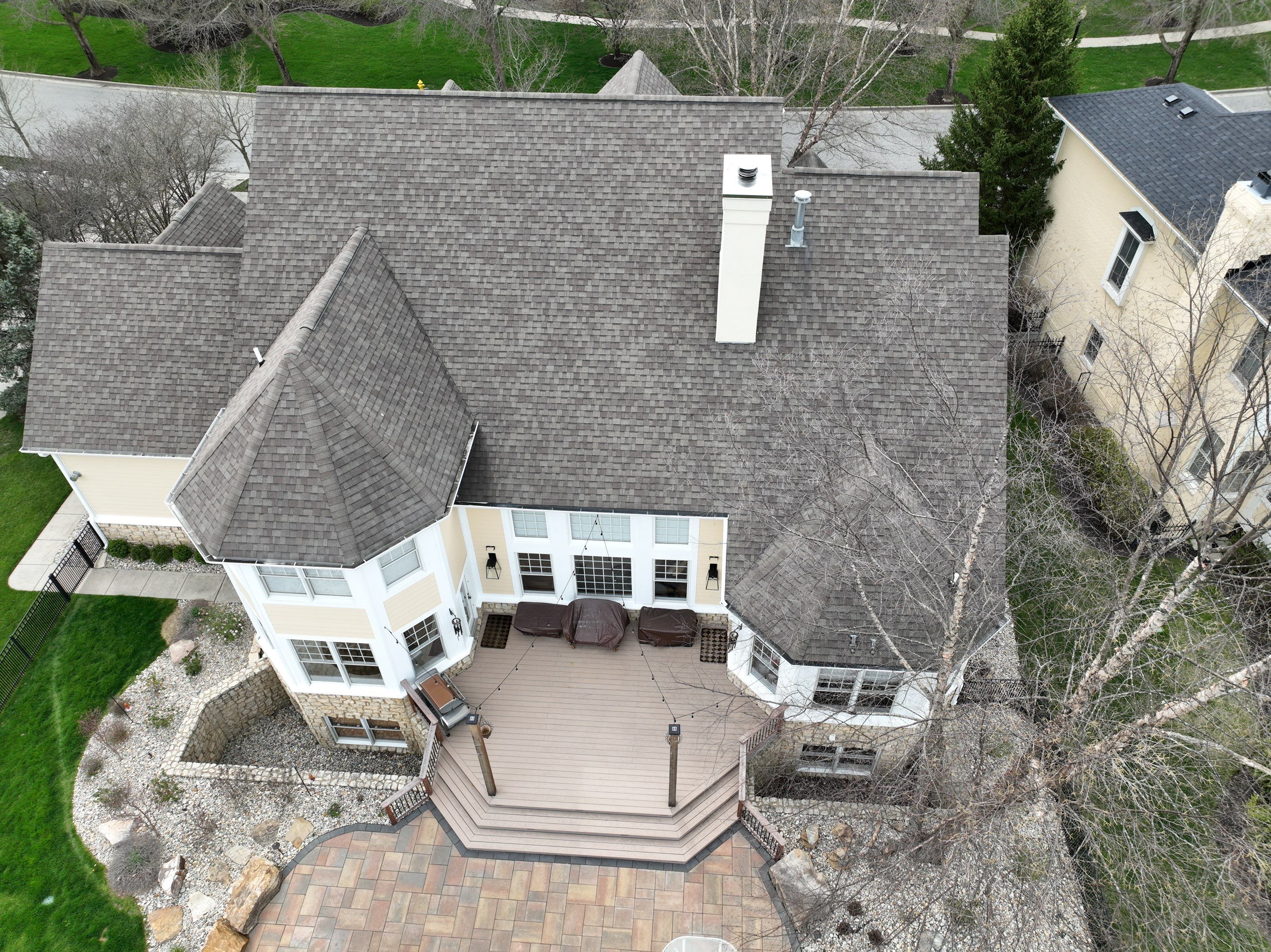 Roof Damage using Owens Corning Duration Storm by 317 Roofing & Restorations