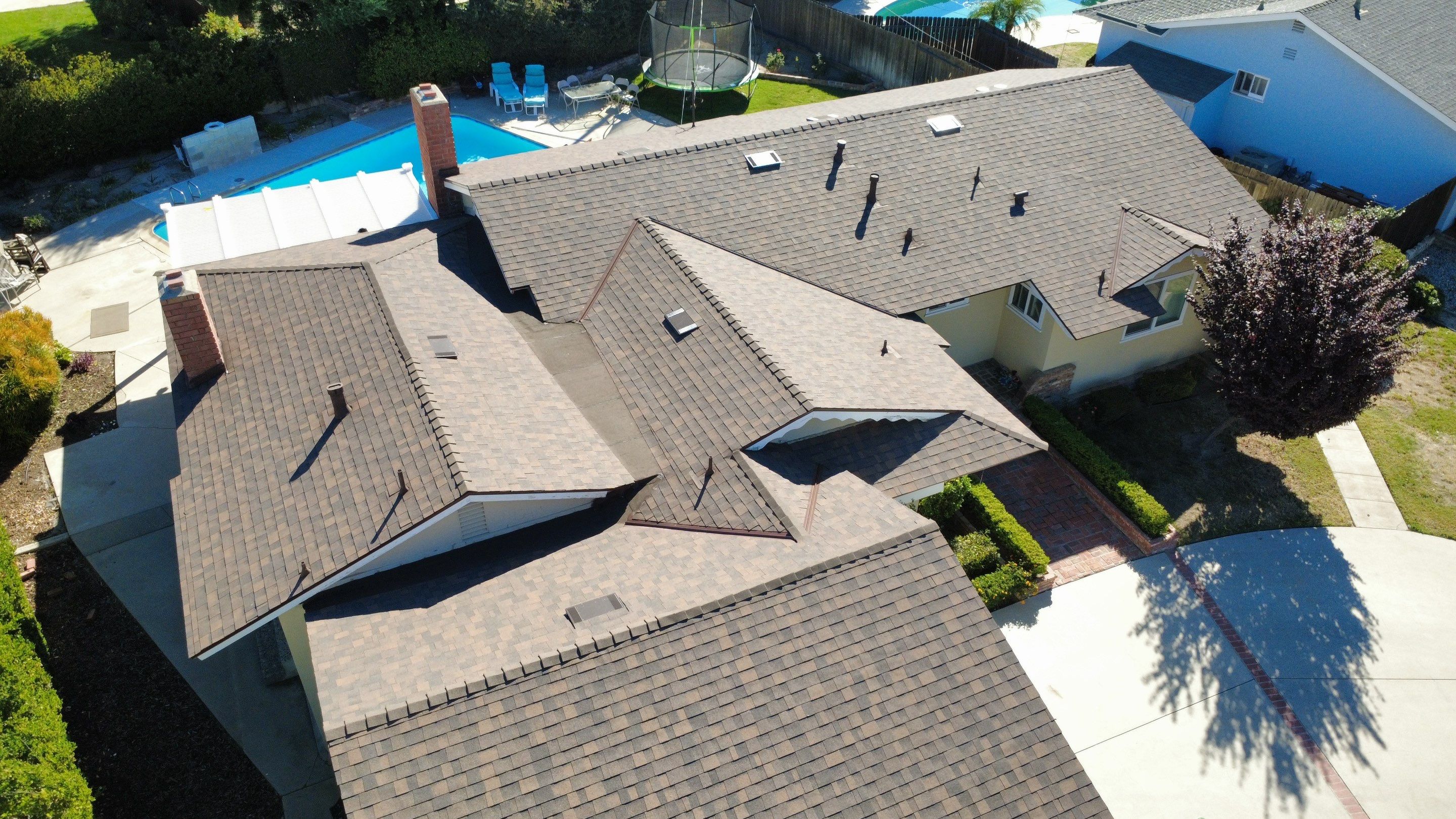 Residential Reroofing Project in West Hills  by Hull Brothers Roofing