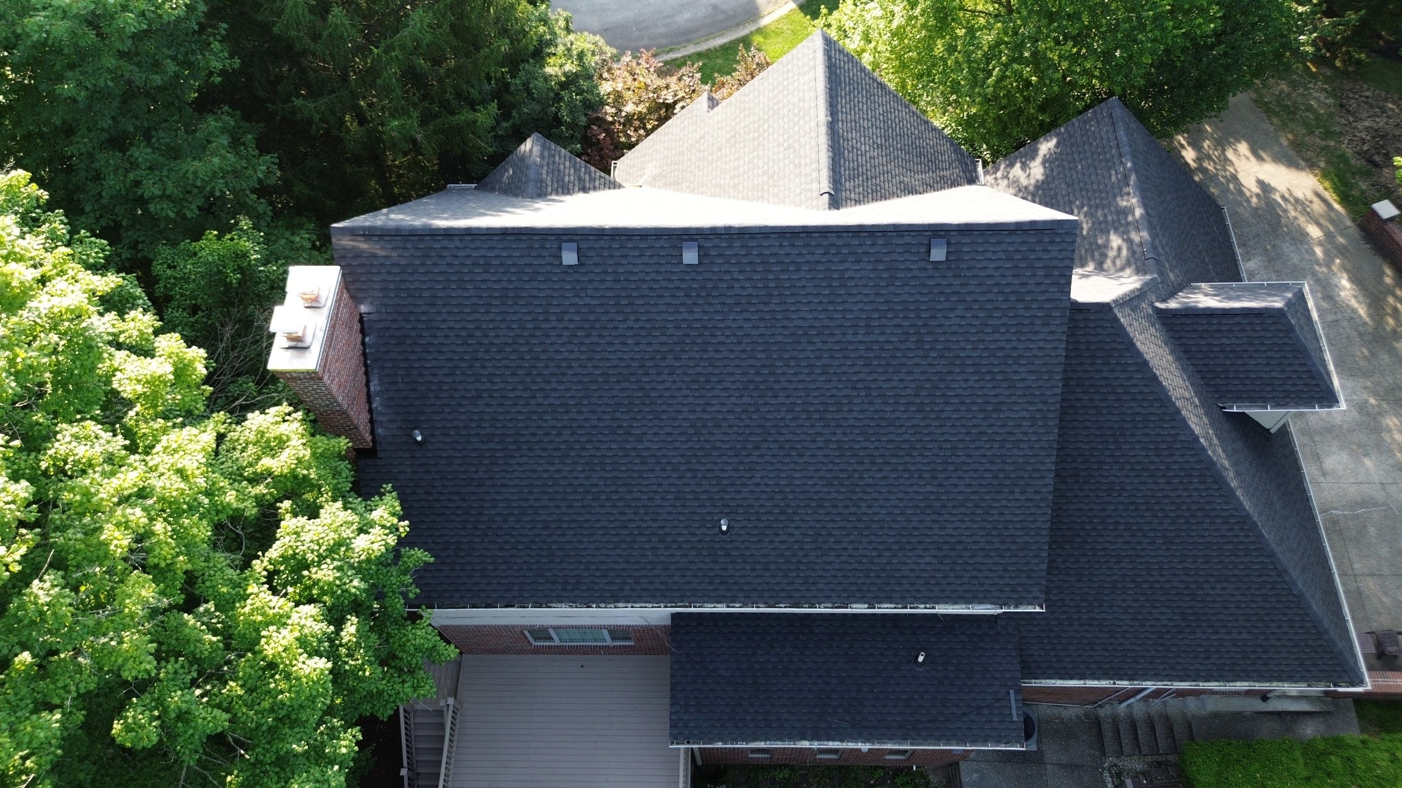 Project in Fishers by Moss Roofing