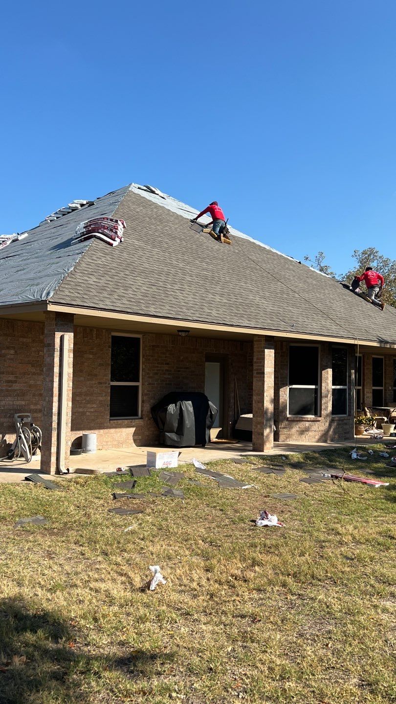 Residential Roofing Installation using GAF Natural Shadow  by A & H Roofing and Contracting
