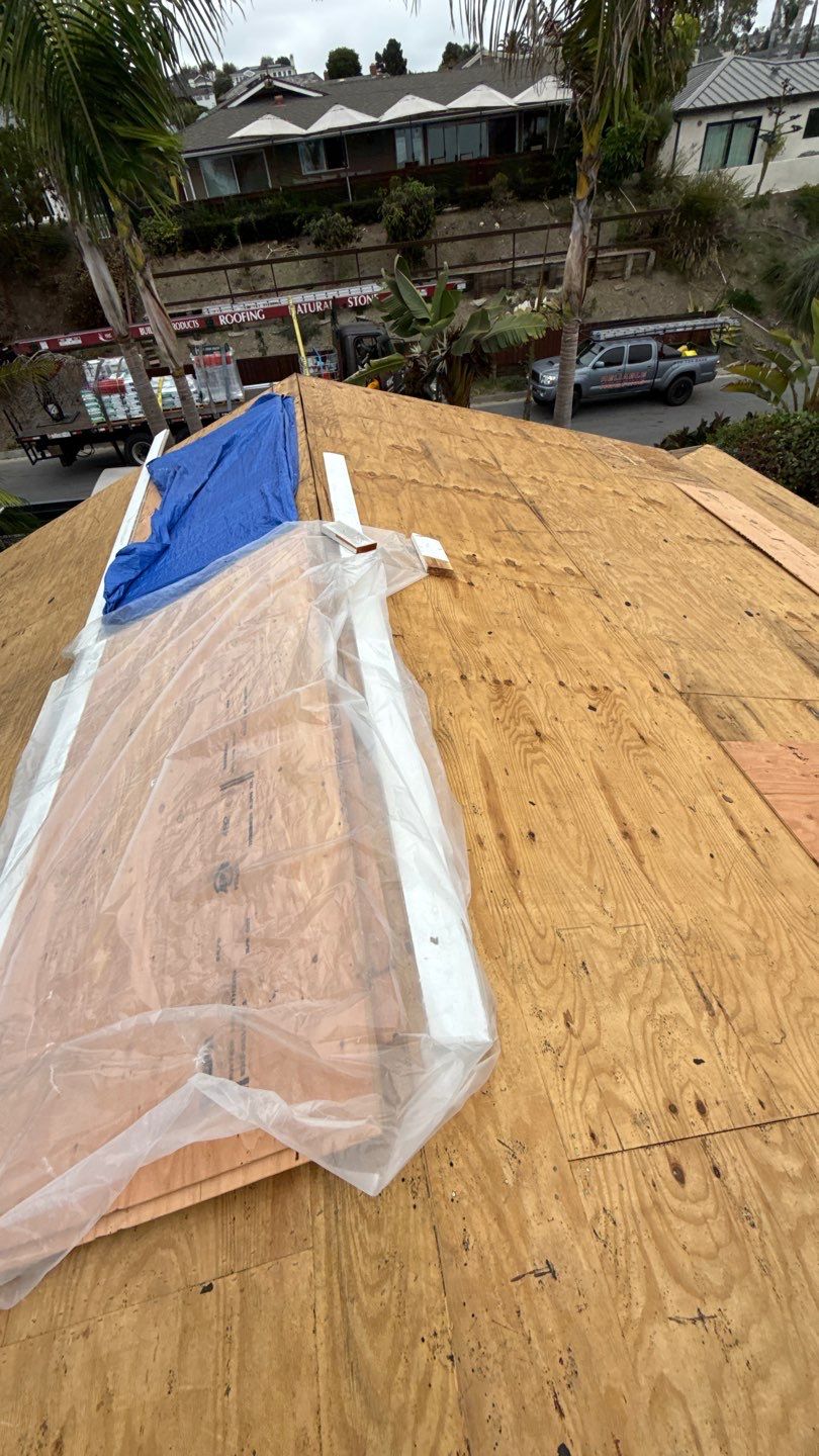 Full Roof Replacement and Eave Repair in San Clemente by Reliable Roofing San Diego Inc.