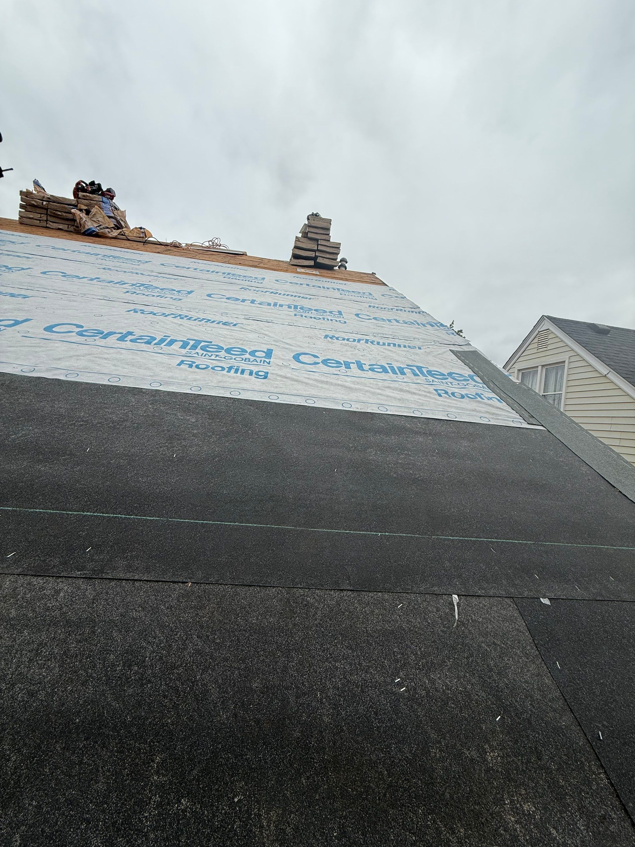 Project in Ferndale by Eave Roofing