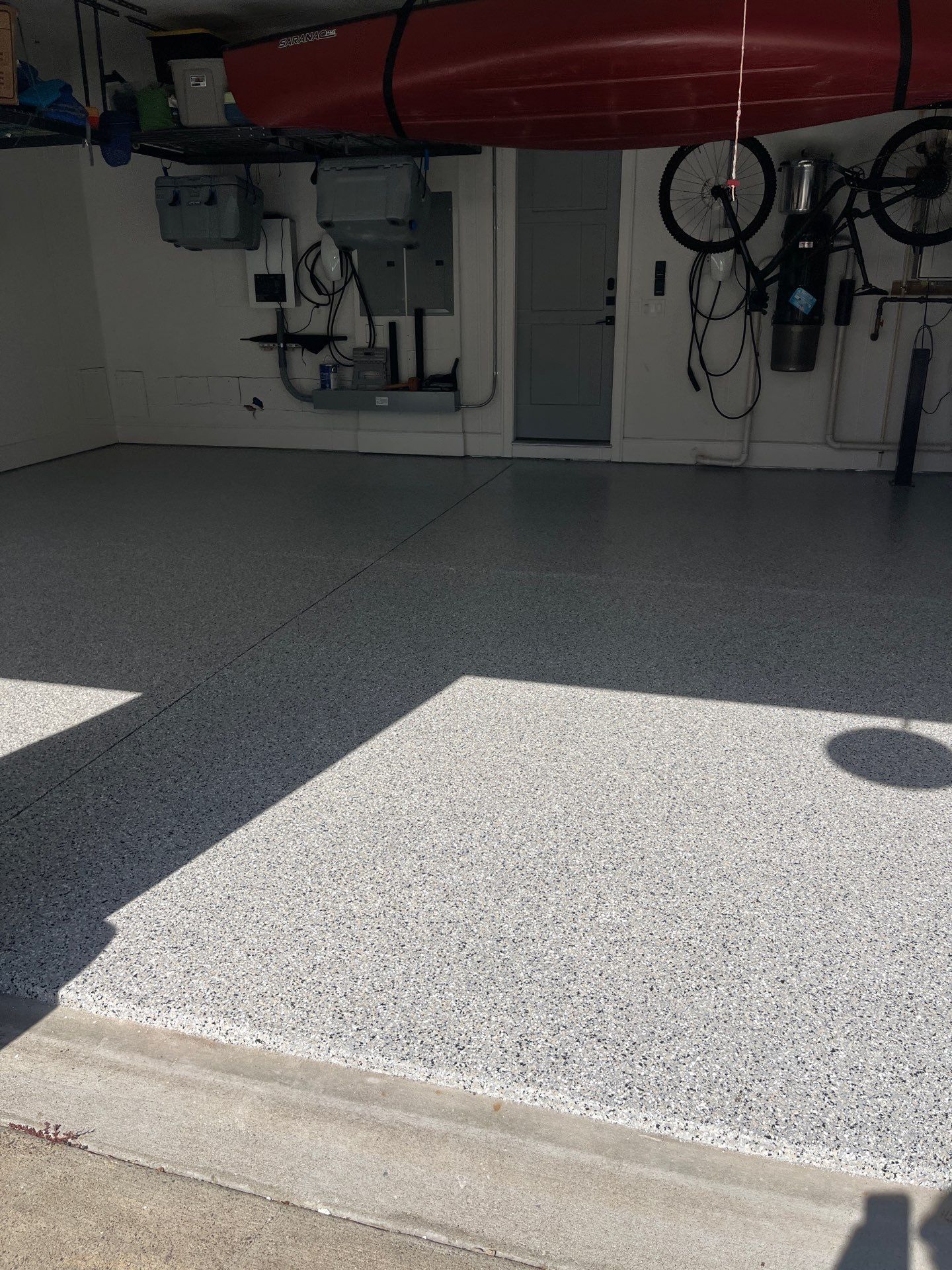 Garage Floor Coating using Cabin Fever by My Garage Floor Guys