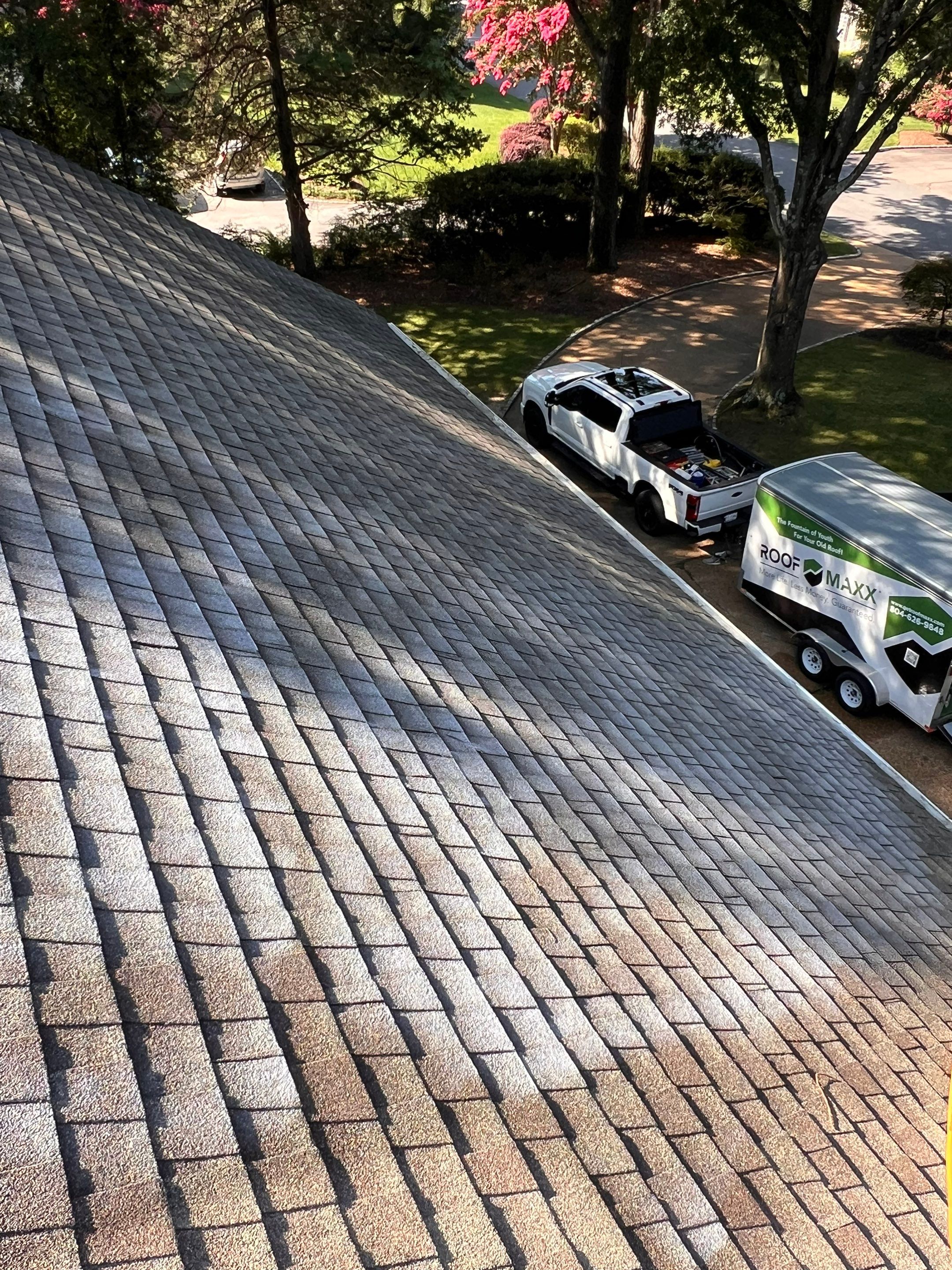 Project in Richmond by Roof Maxx of Midlothian