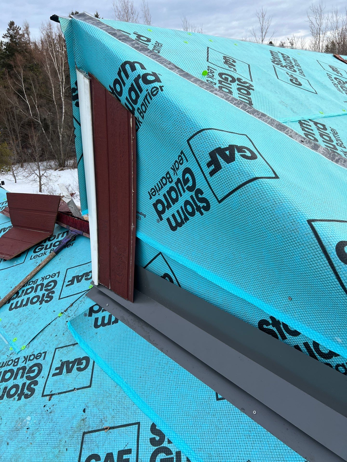Residential Roofing Installation using Ideal Steel Standing Seam  by Artisan Roofing & Home Improvements Inc.