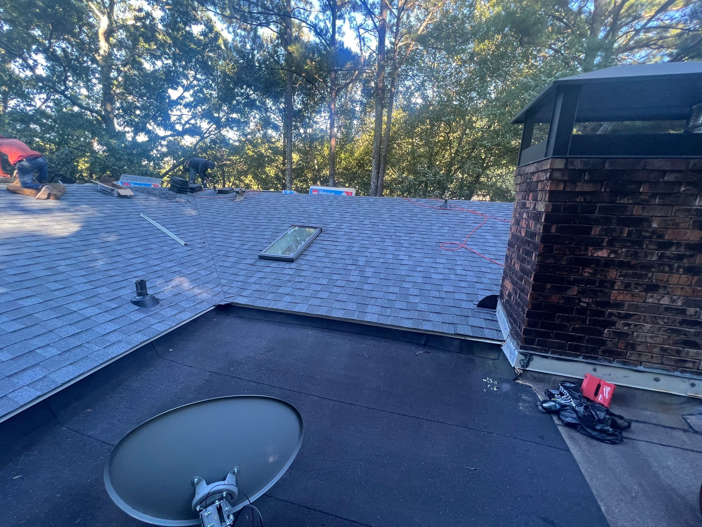 Insurance Roof Replacement & installing upgraded roofing system!  by Nailed It Roofing & Remodeling LLC