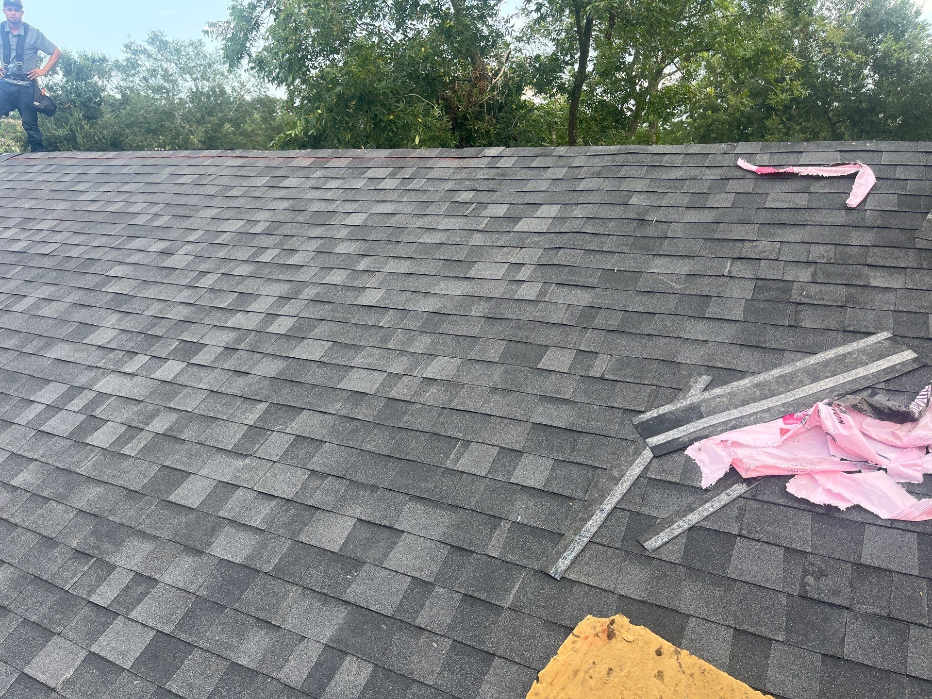 Residential Roofing Installation using Owen's Corning Duration (Lifetime) Shingles by Roof Repair Company