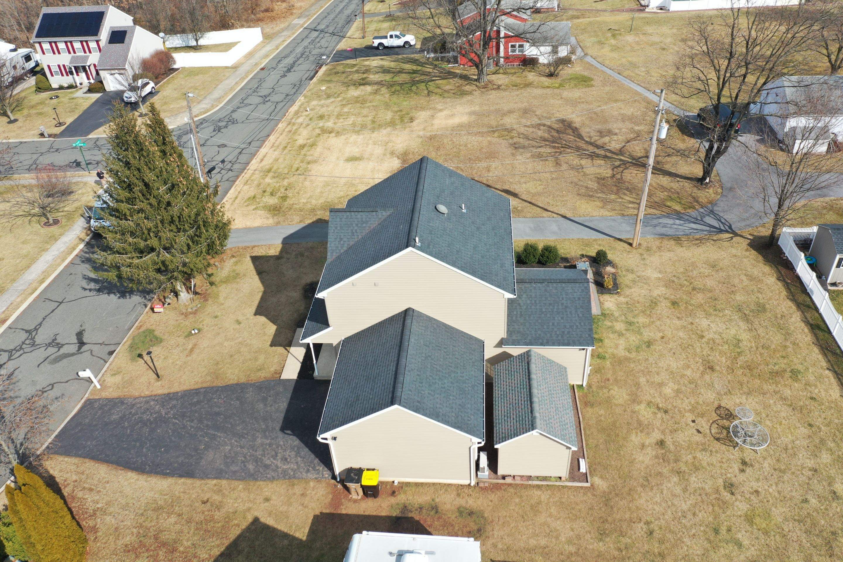 Roofing Installation using CertainTeed Landmark - Moire Black by Storm Guard of Ches-Mont PA