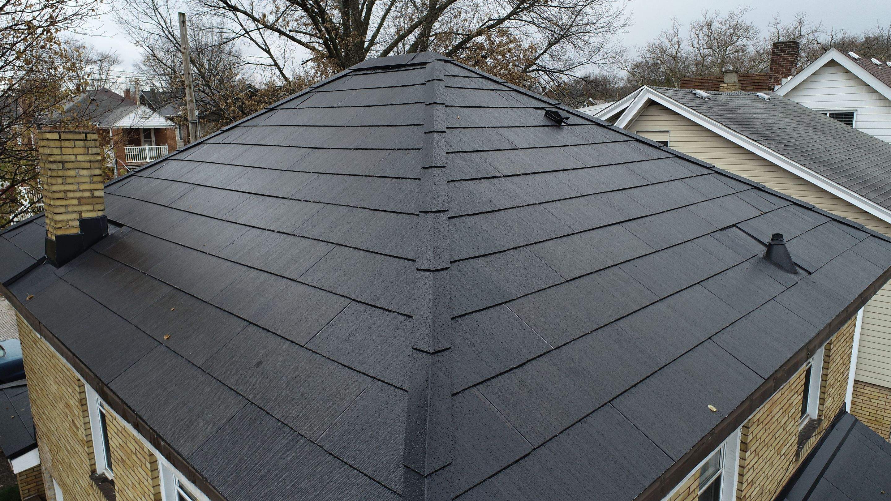 Tesla Solar Roof in Pittsburgh, PA by American Home Contractors
