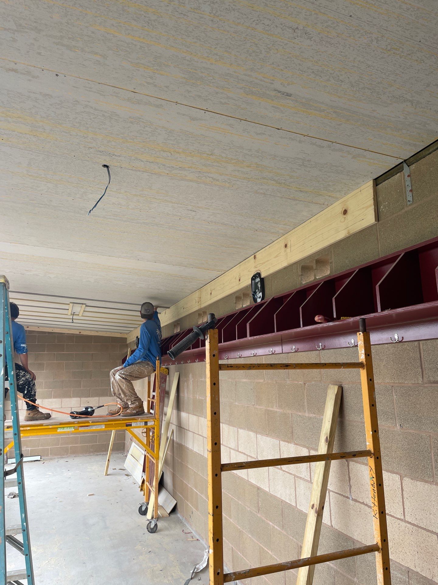 Wildcat Dugout by Bayfront Roofing and Construction