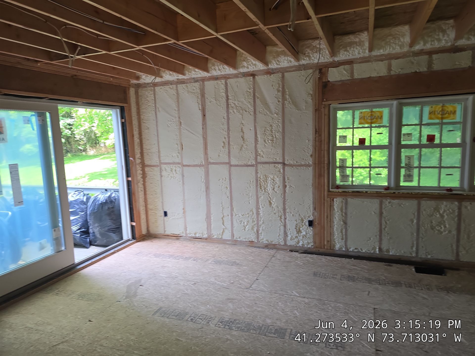 Attic, Walls and Rim Joist Insulated with Spray Foam by NYS Foam & Energy