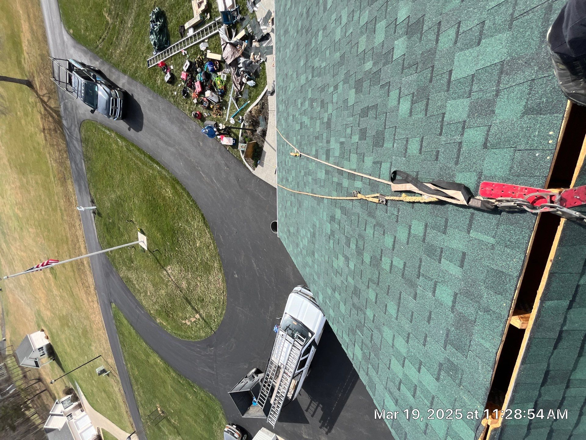 Residential Roofing Installation using Certainteed Landmark Pro Shingles by Fahey Roofing + Contracting