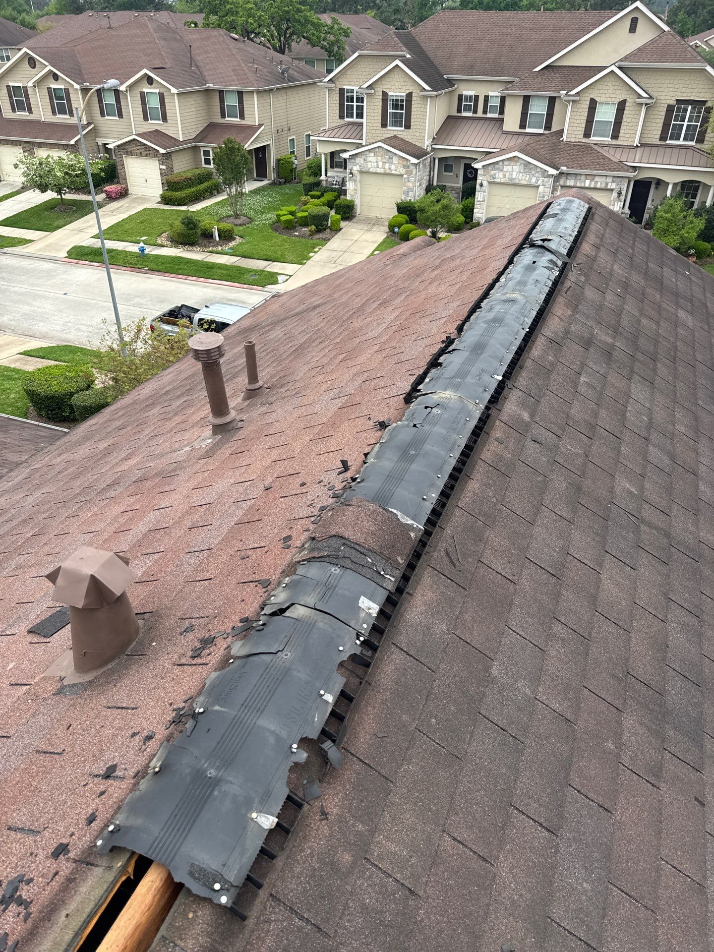 Roof Repairs Project in Tomball, TX by Proud Roofing