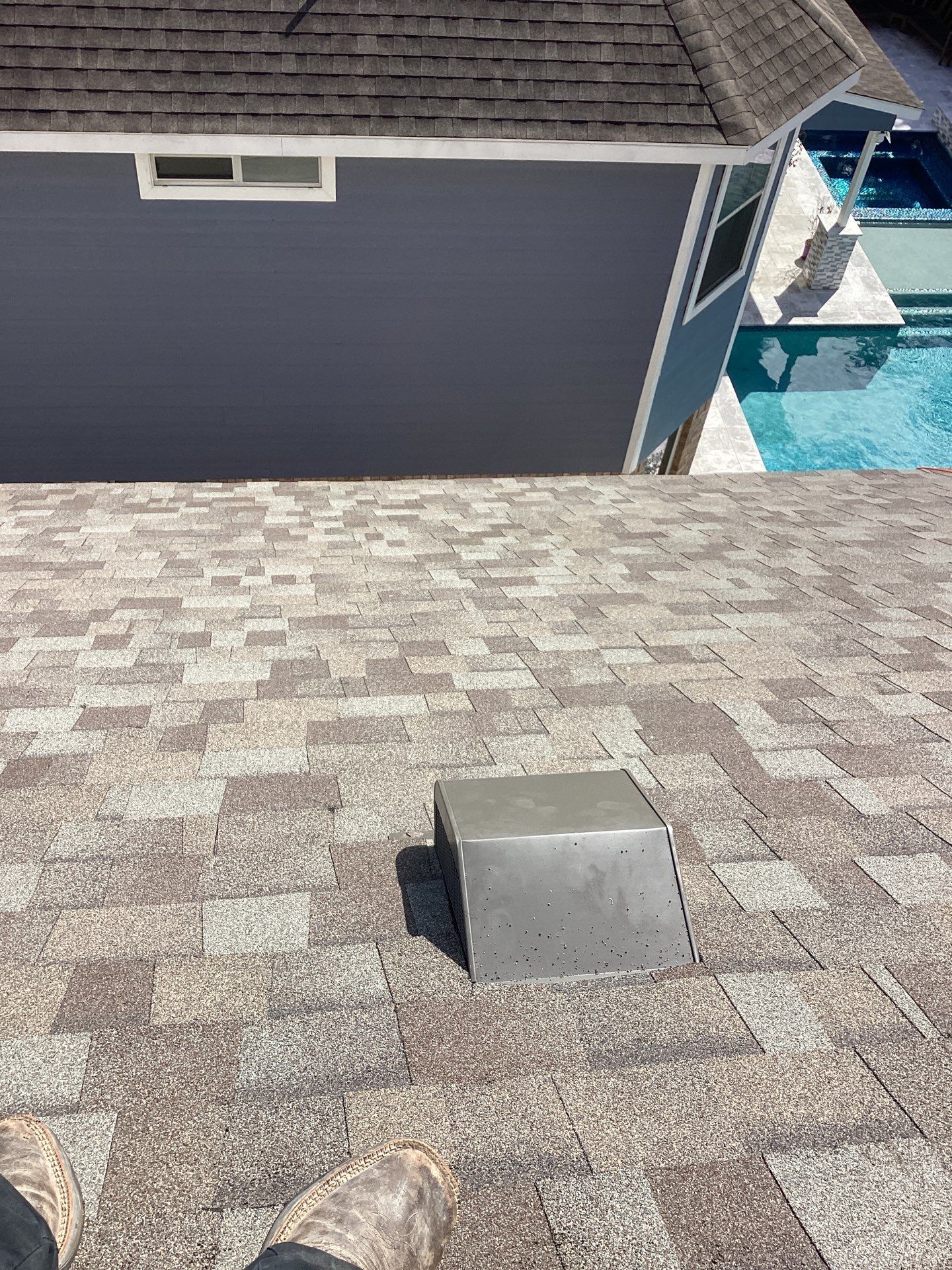 Residential Roofing Installation using Owen's Corning Duration (Lifetime) Shingles by Roof Repair Company