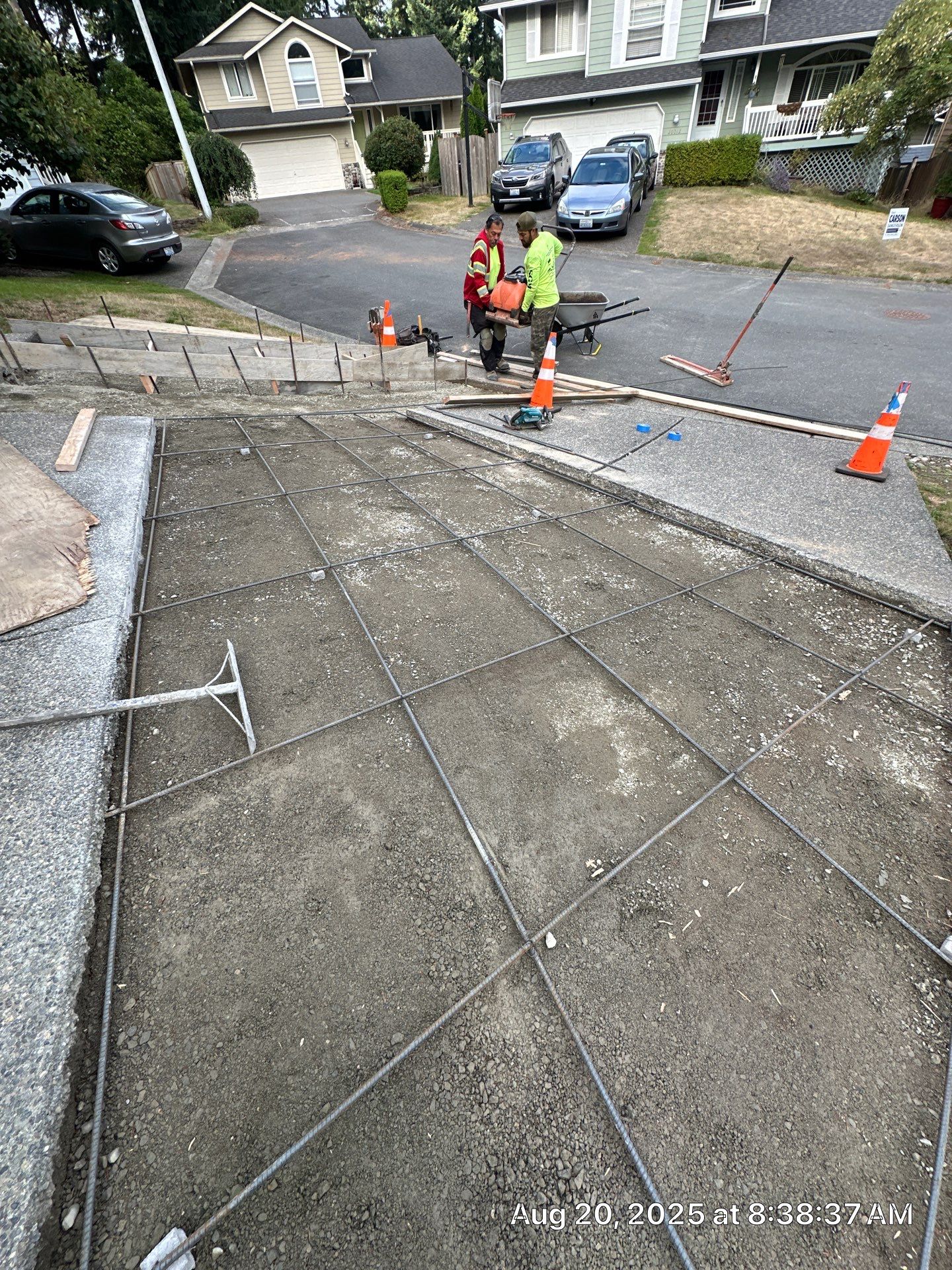Concrete Driveway and Steps Renovation | Bothell  by Jireh Asphalt & Concrete Inc 