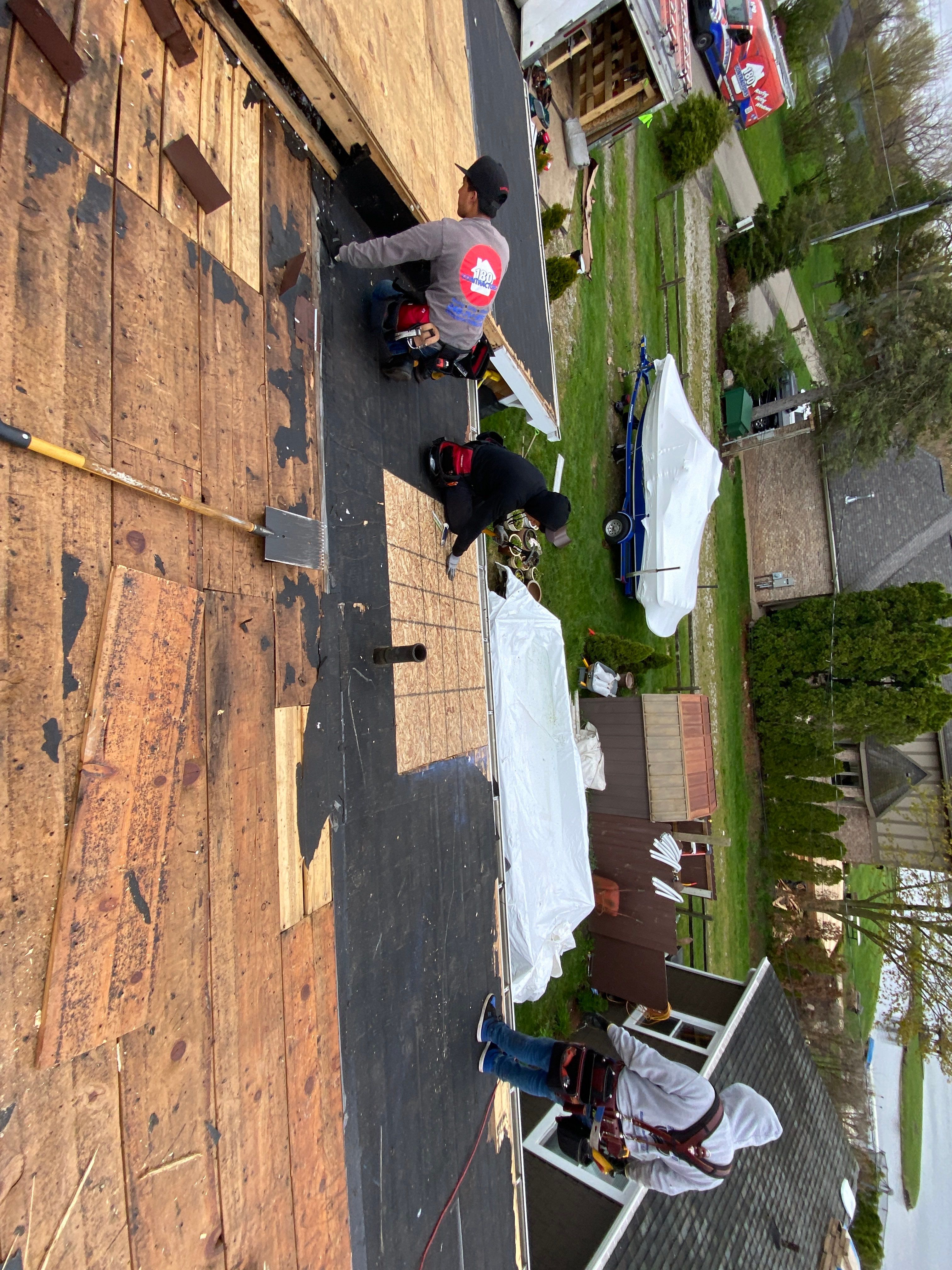 Roof Replacement using CertainTeed Landmark by 180 Contractors