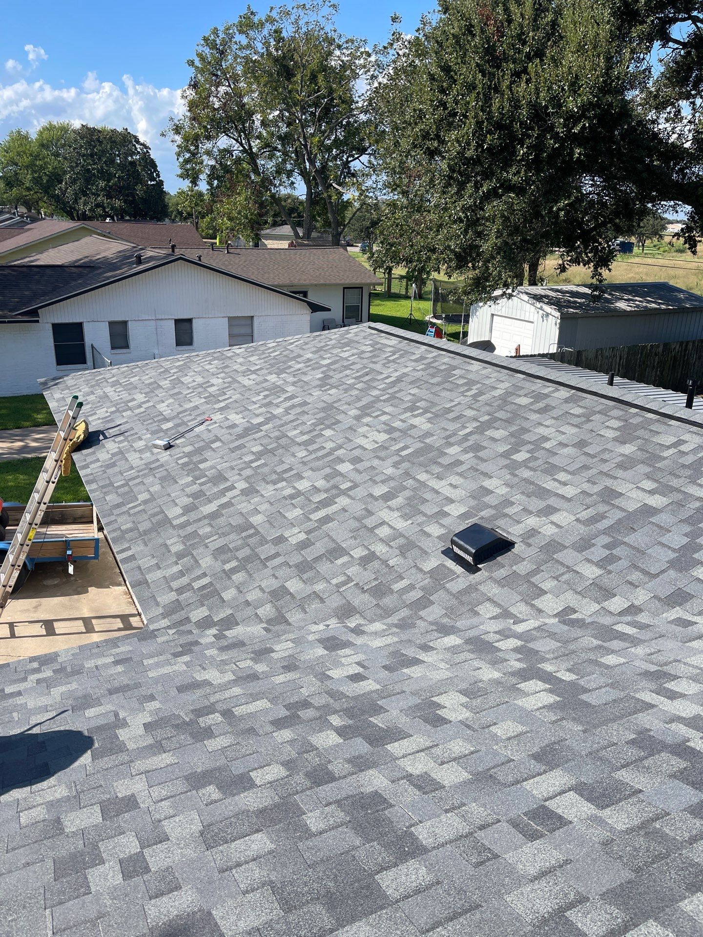 Residential Roofing Installation using Owen's Corning Duration (Lifetime) Shingles by Roof Repair Company