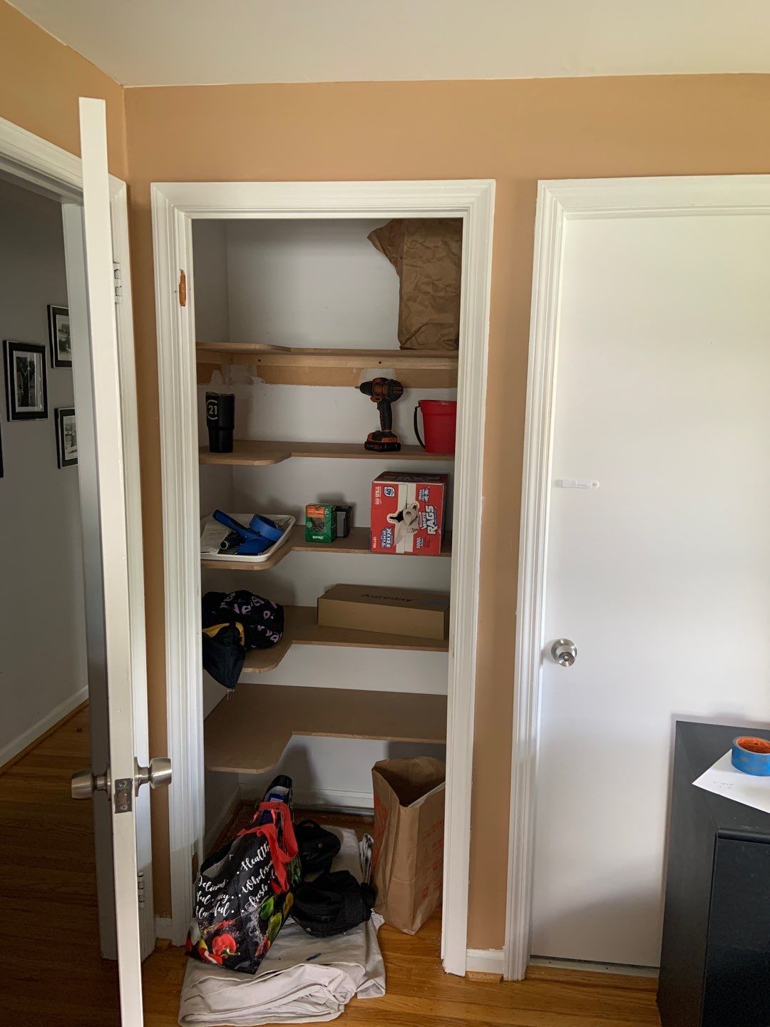 Bedroom Remodel using Custom Built Doors & Shelves by A1 NERDY HOMES LLC