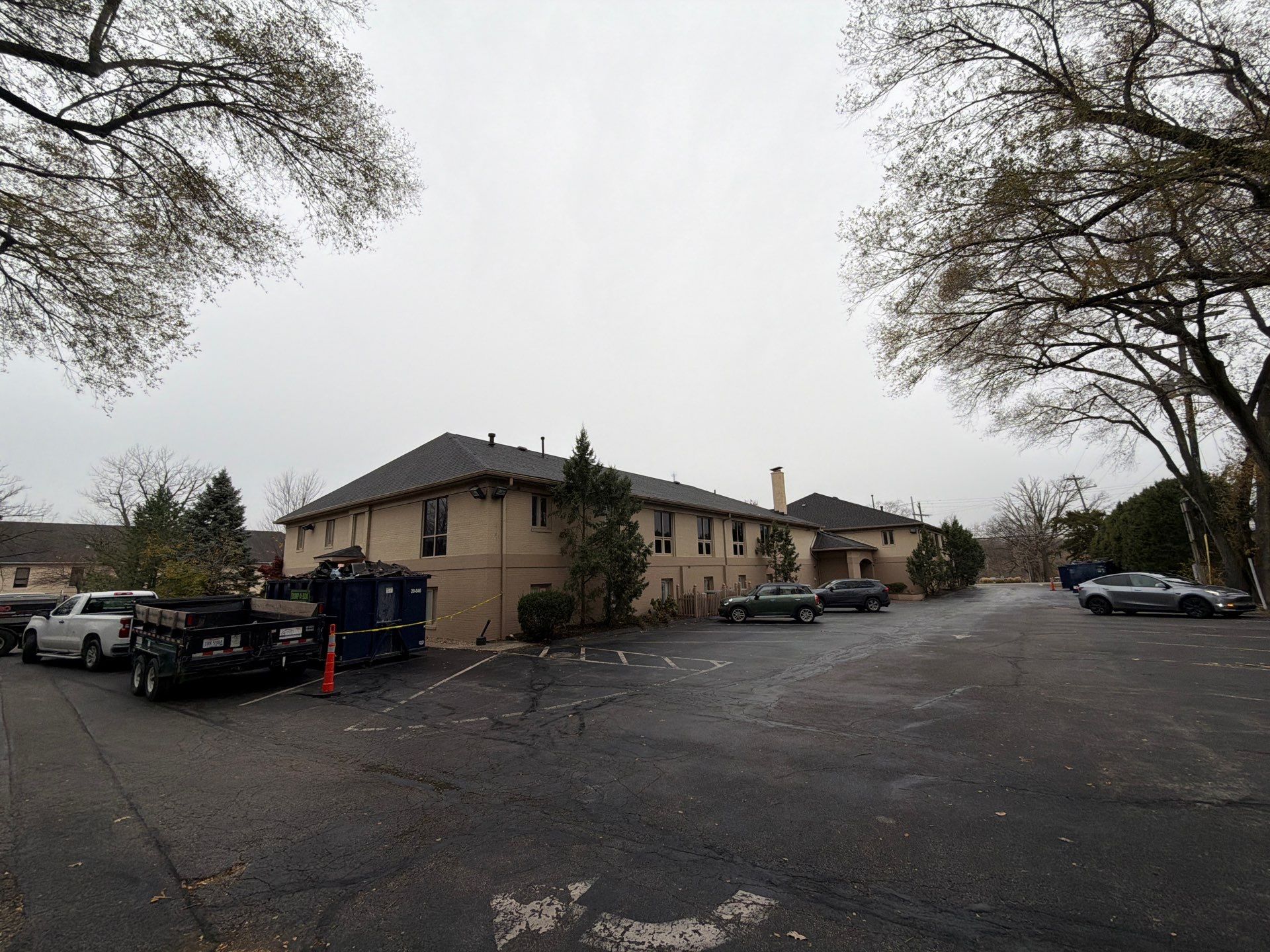 Commercial Roofing Installation using GAF Timberline HDZ Appalachian Sky by Nitro Roofing and Construction