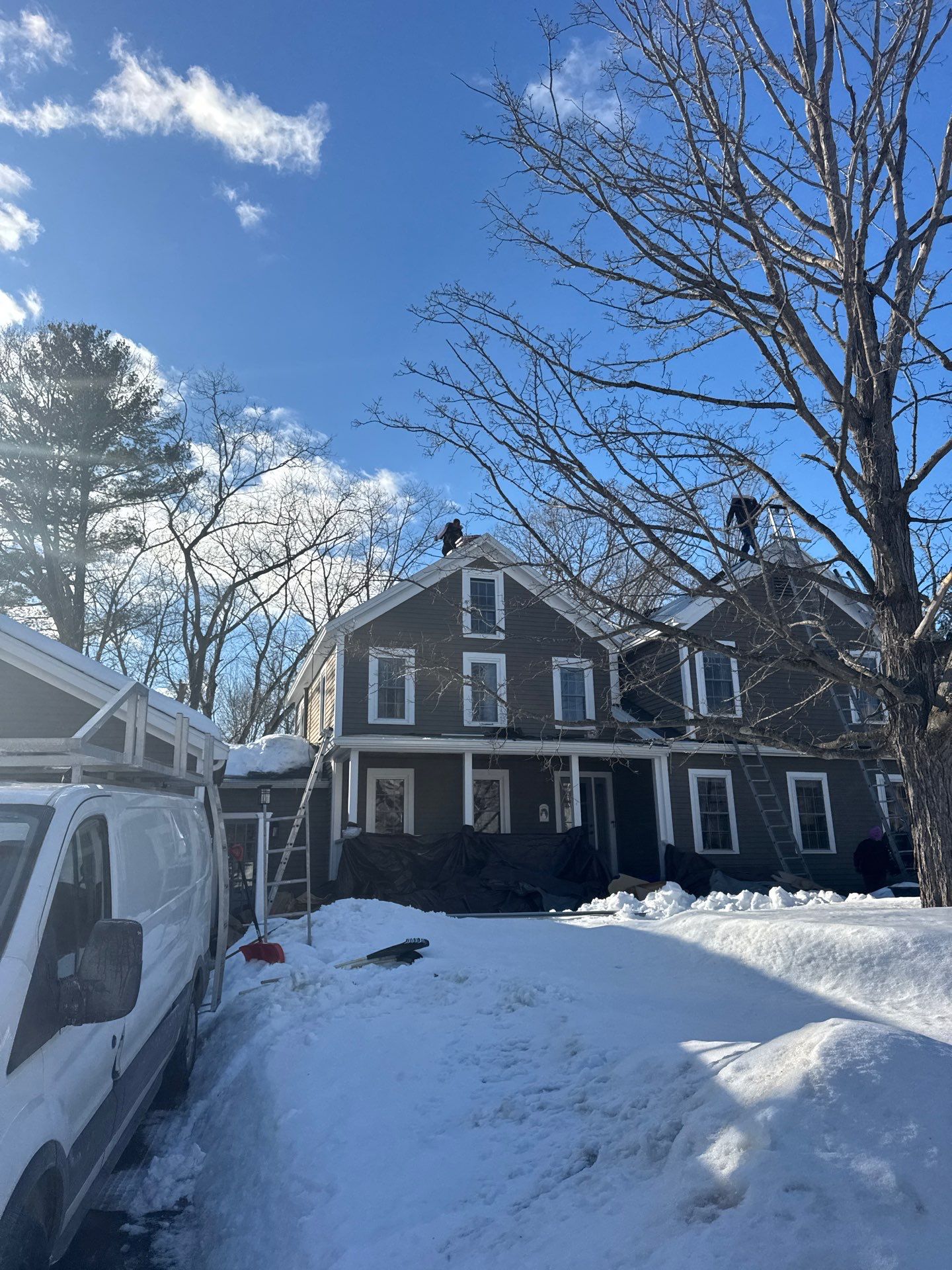 Full Roof Replacement, EPDM Dormer Roofing & Flashing Repair in Acton, MA by Mighty Dog Roofing of Greater Middlesex County