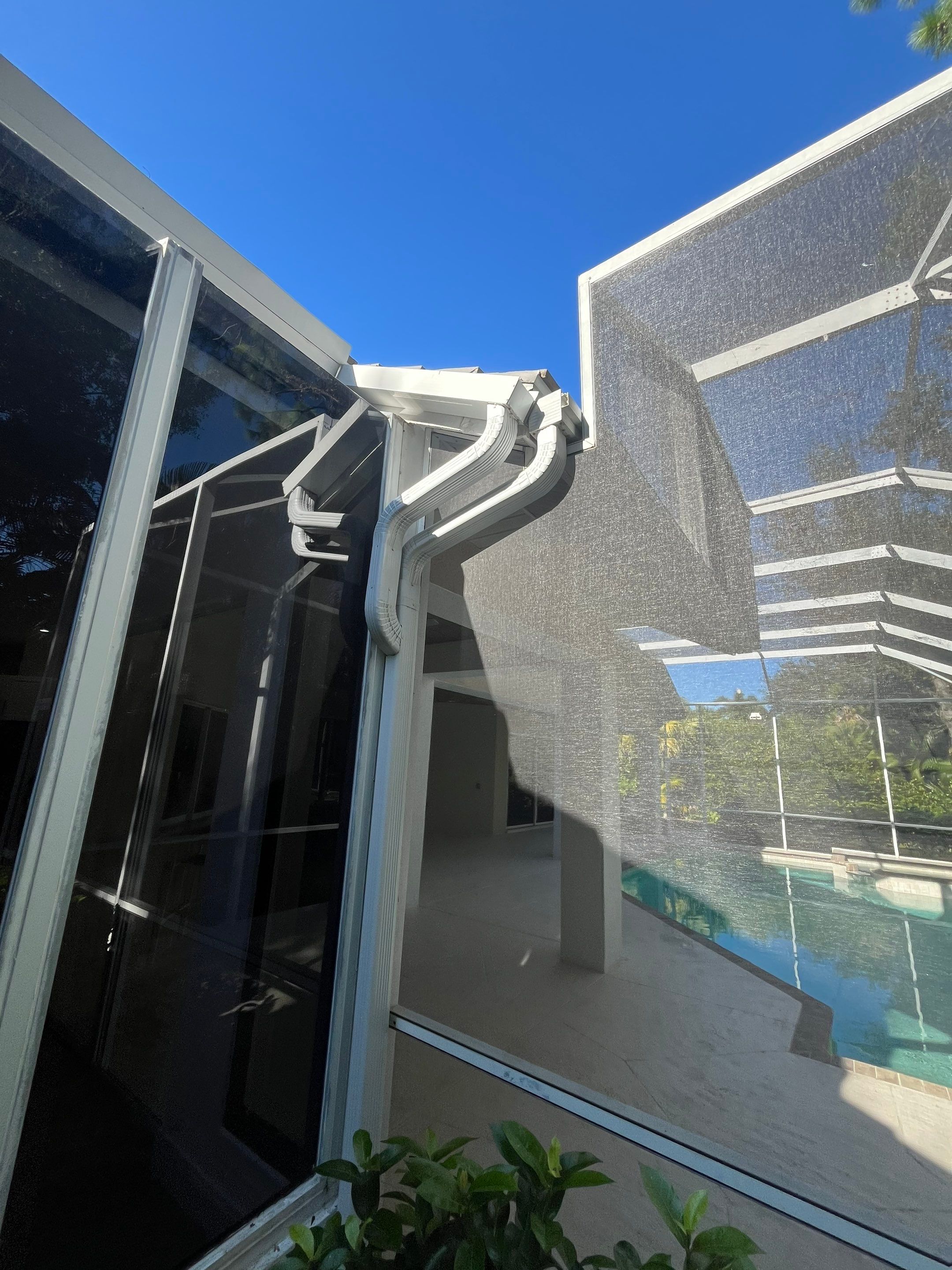 K-Style Seamless Gutter Installation using 6 Inch Seamless Gutters in Bonita Spring FL by Gutter Professors