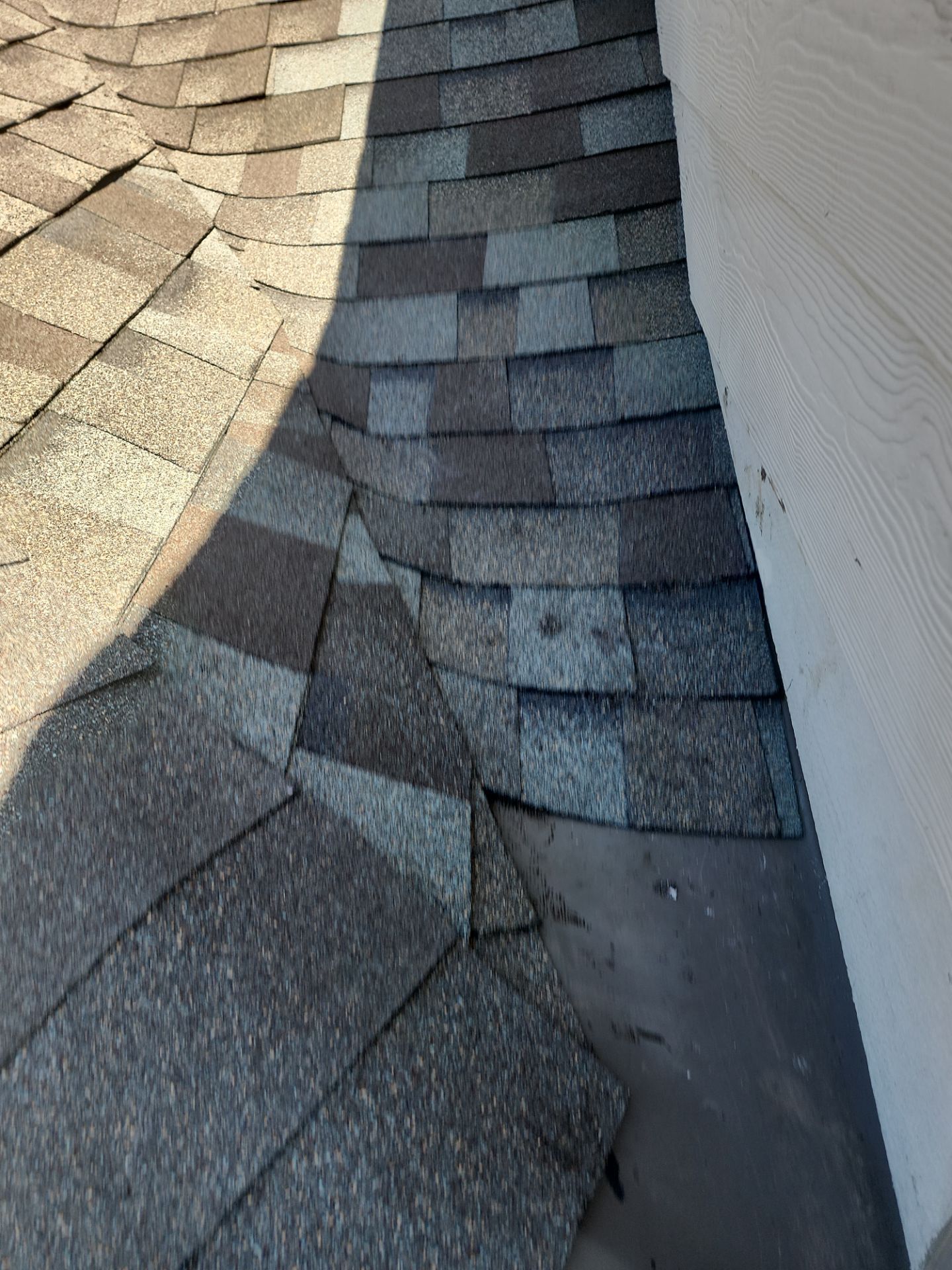 Hail Damage using Owen's Corning Duration (Lifetime) Shingles by Roof Repair Company
