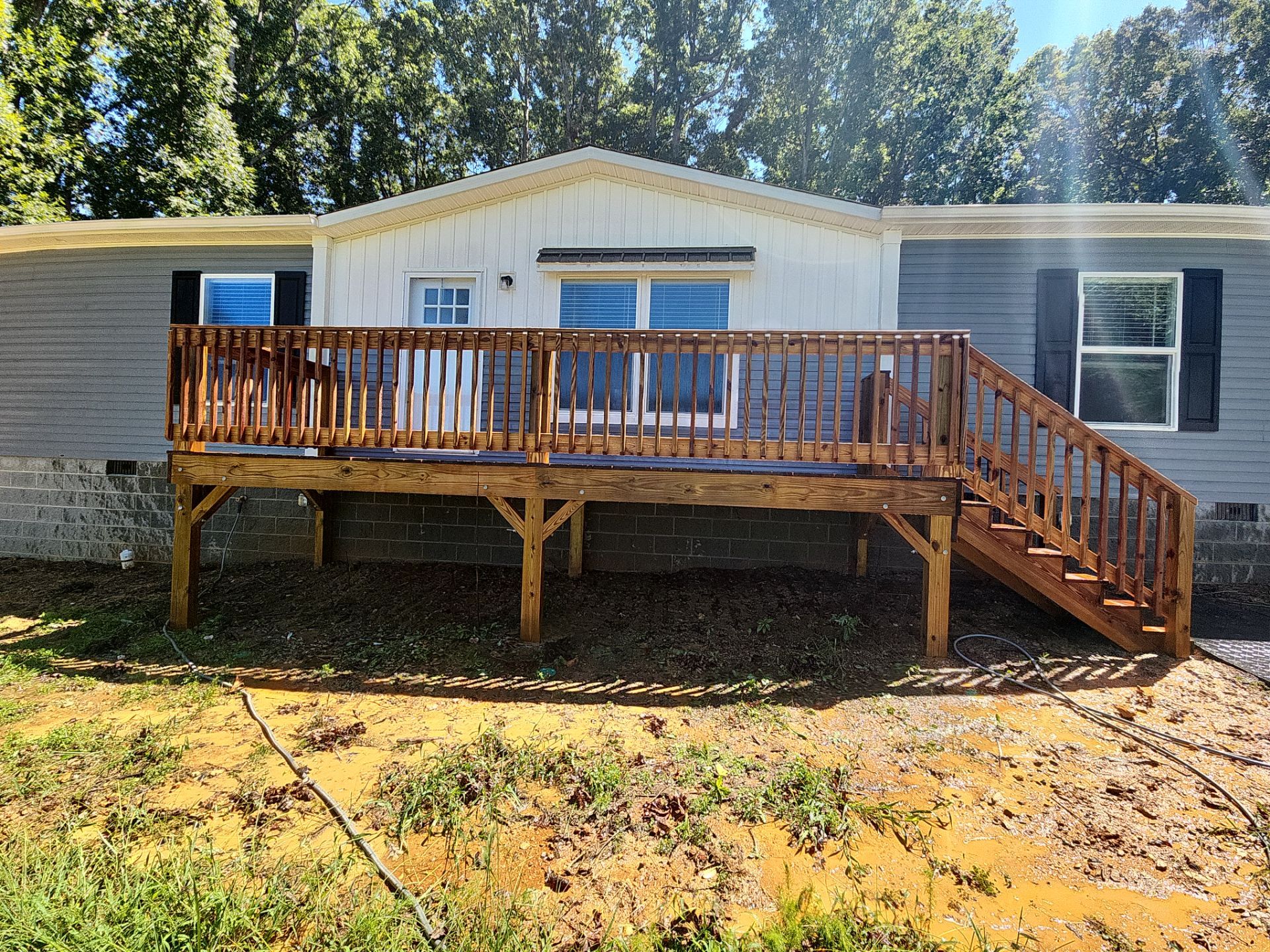 Weathered Deck using Wood Sealant by DuraSeal