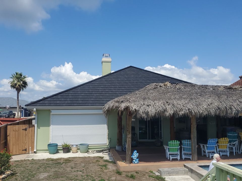 Residential Roofing Installation using Tilcor Stone Coated Steel Roofing by Lighthouse Roofing