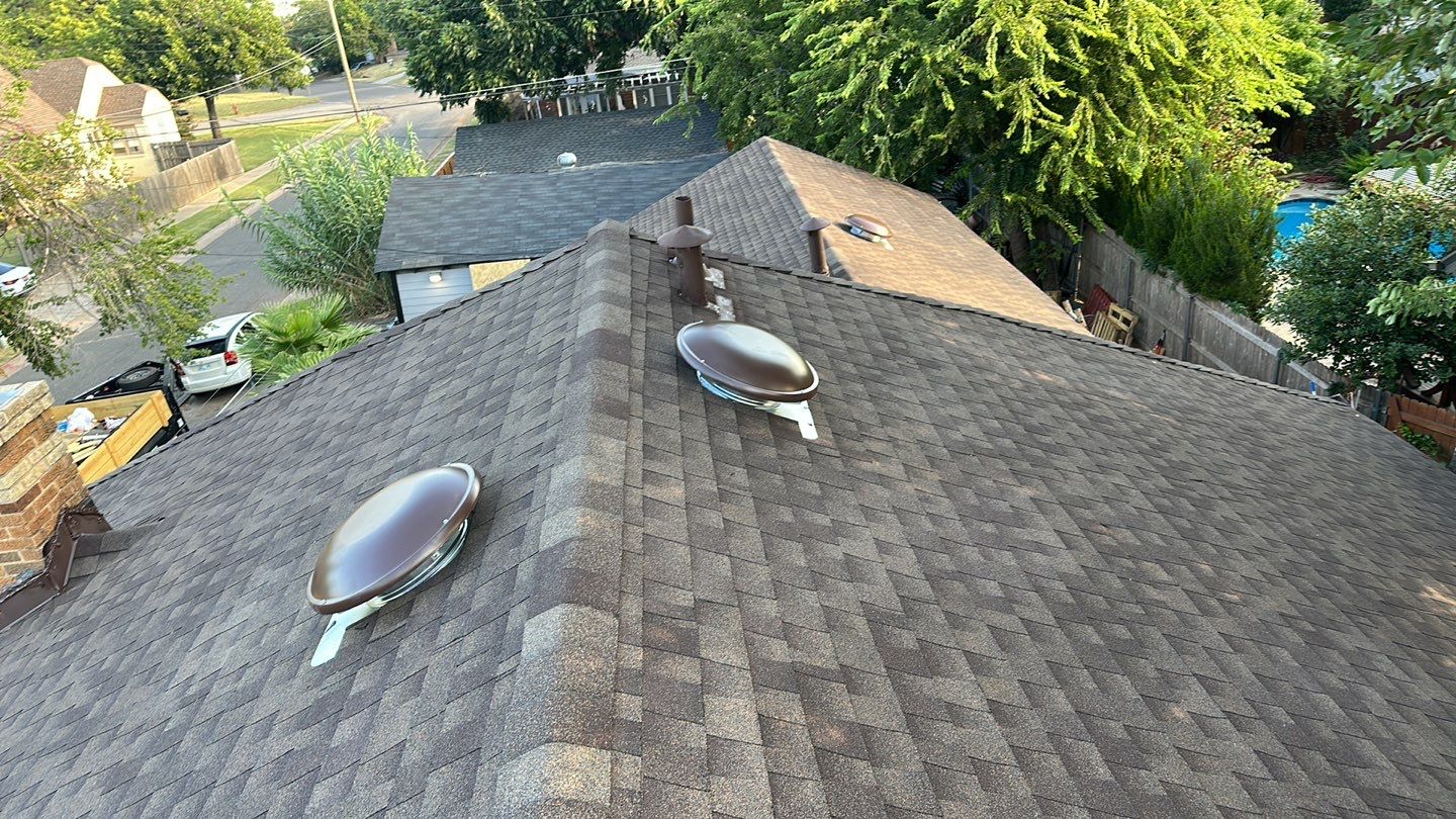 solar tube & roof replacement in Oklahoma City by McCann's Roofing and Construction