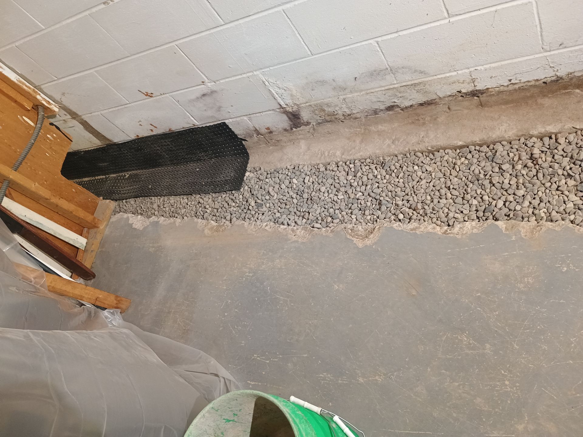Interior Drain Tile Installation in Columbia Heights, MN by Waterproofing Northeast