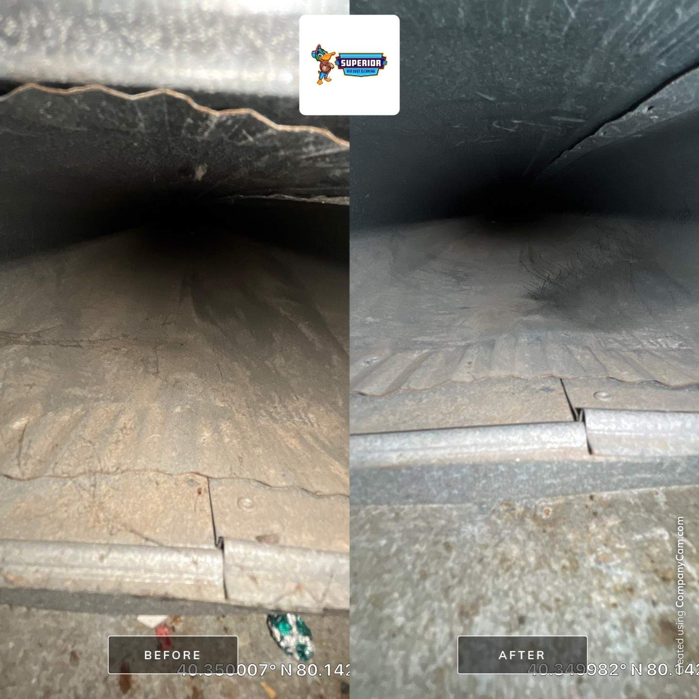 Air Duct Cleaning With a Vacuum Truck in Bridgeville, PA by Superior Air Duct Cleaning