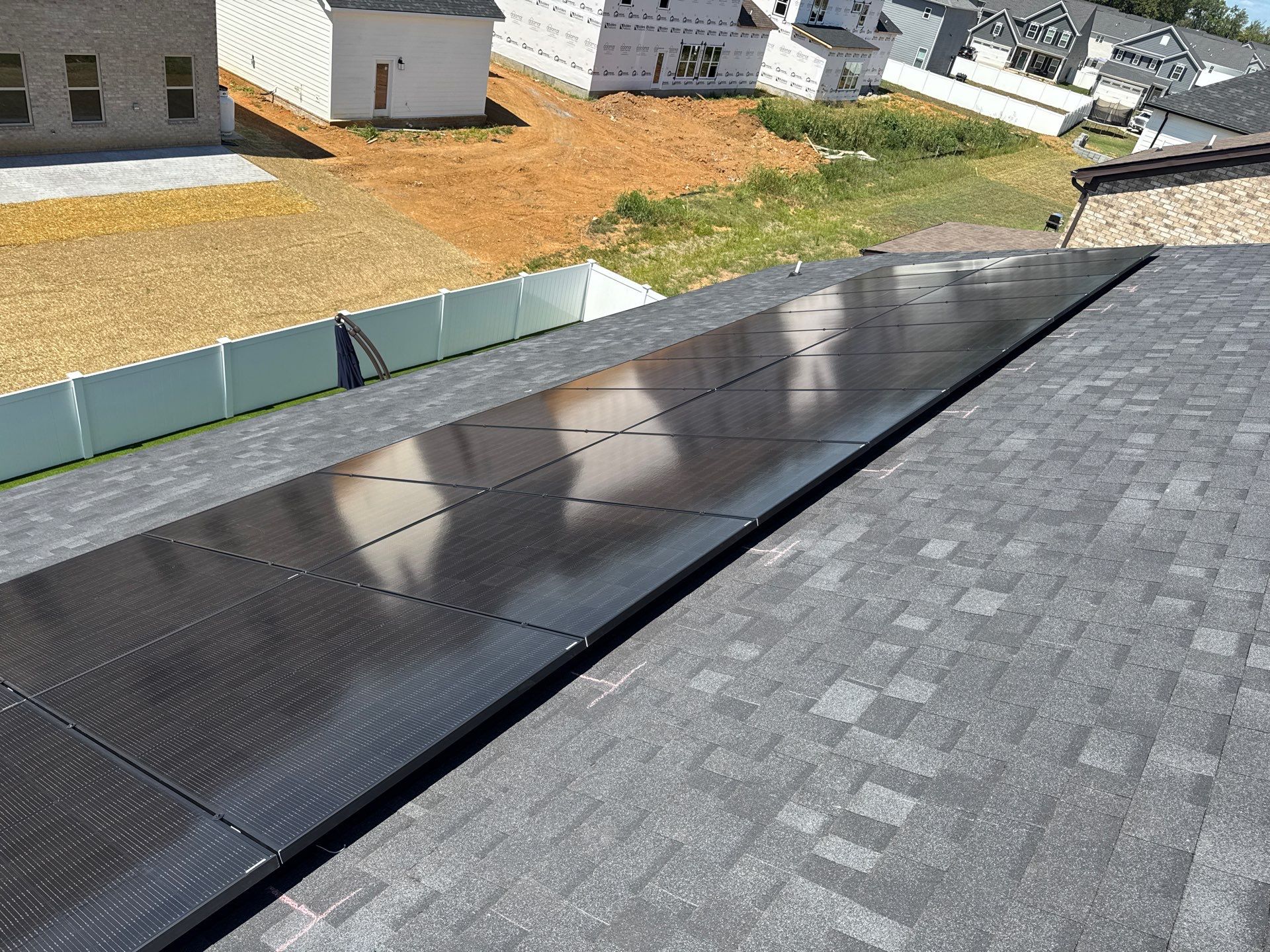 Project in Murfreesboro by Green Wave Solar 