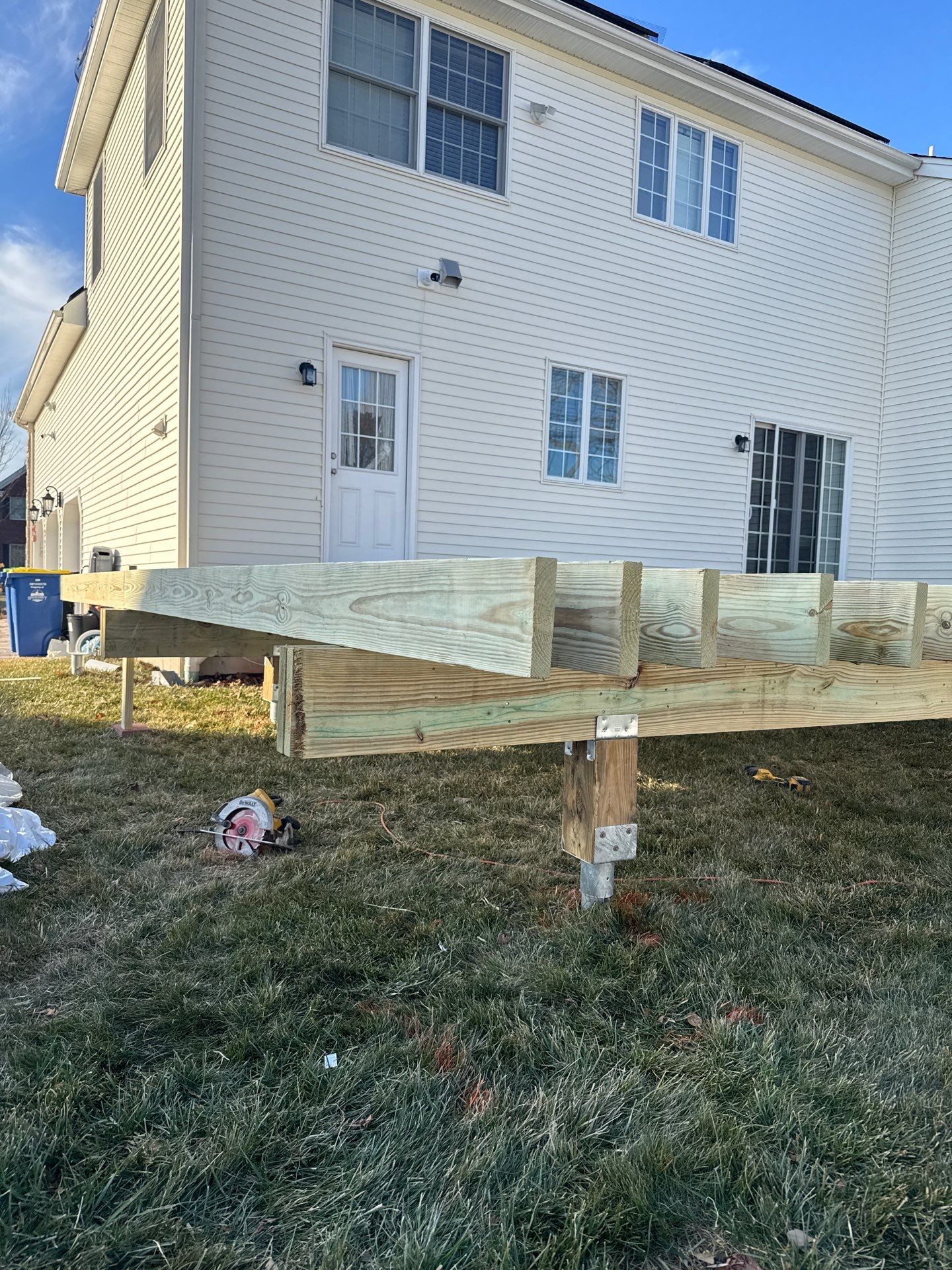 New Deck and outdoor Kitchen In Hillsborough , New Jersey by deck guardian